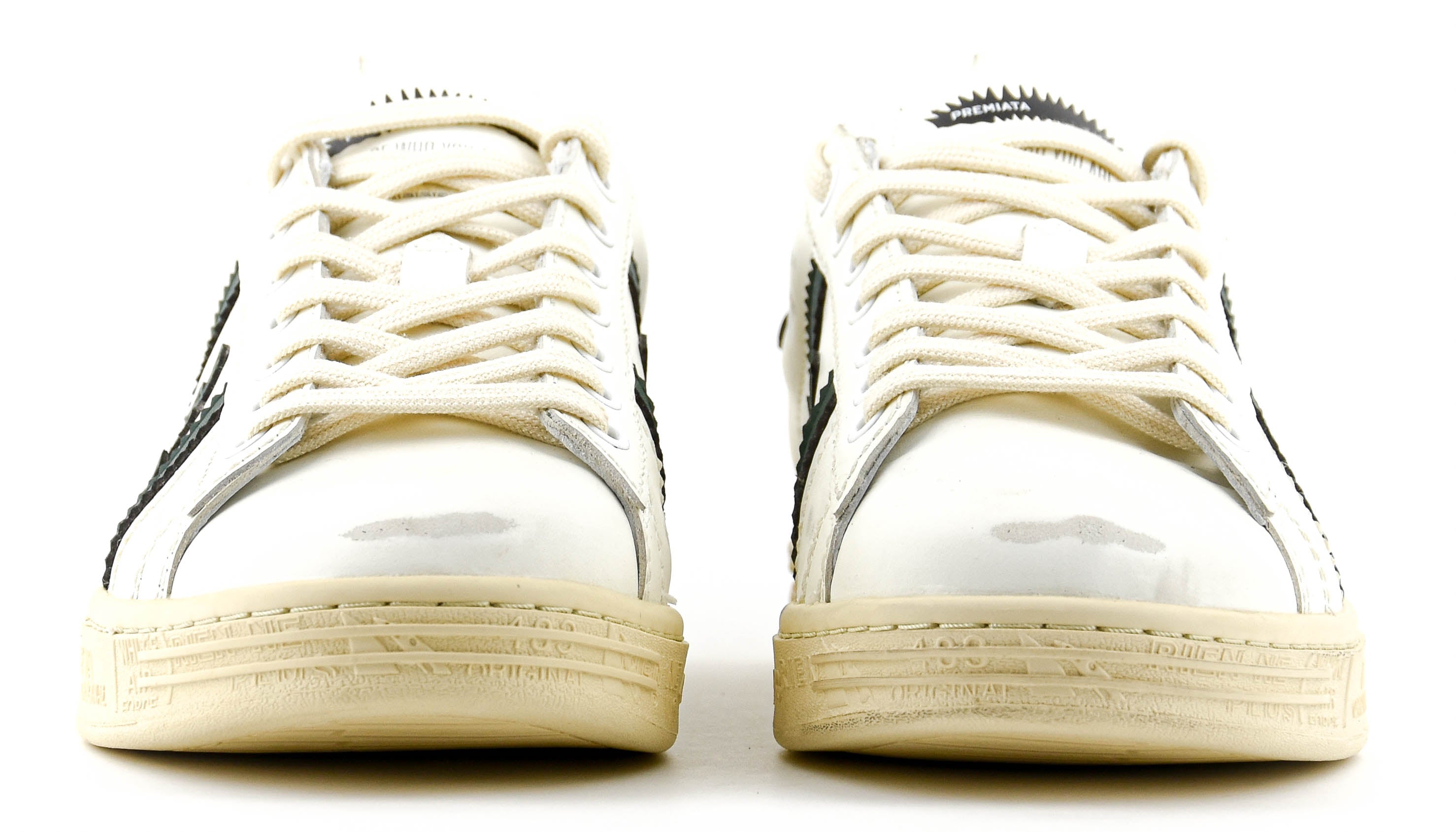 PREMIATA RUSSEL SNEAKER WHITE GREEN