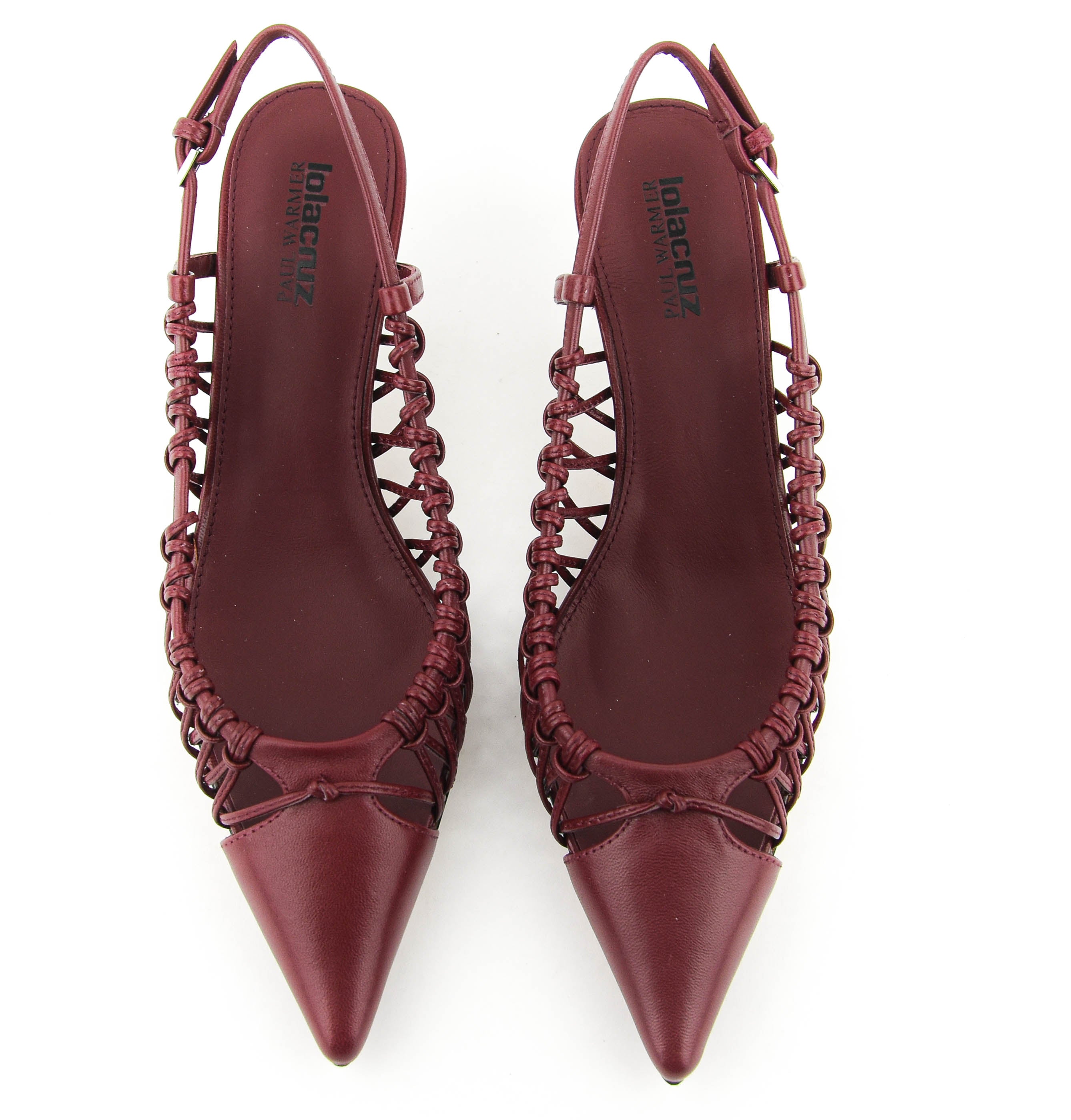 LOLA CRUZ LULU PUMP 6 BORDEAUX