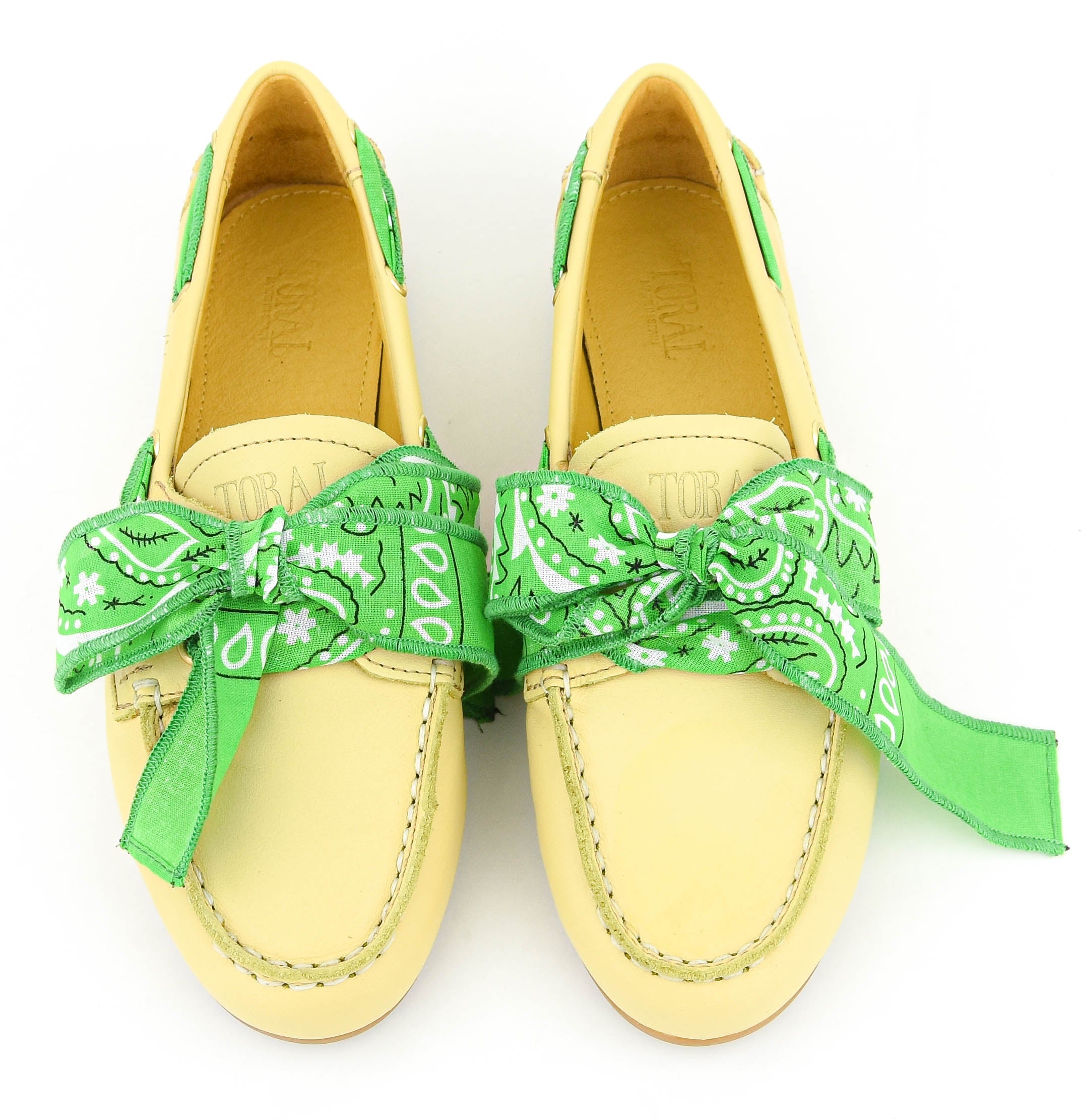 TORAL NAHUA SCARF LOAFER YELLOW