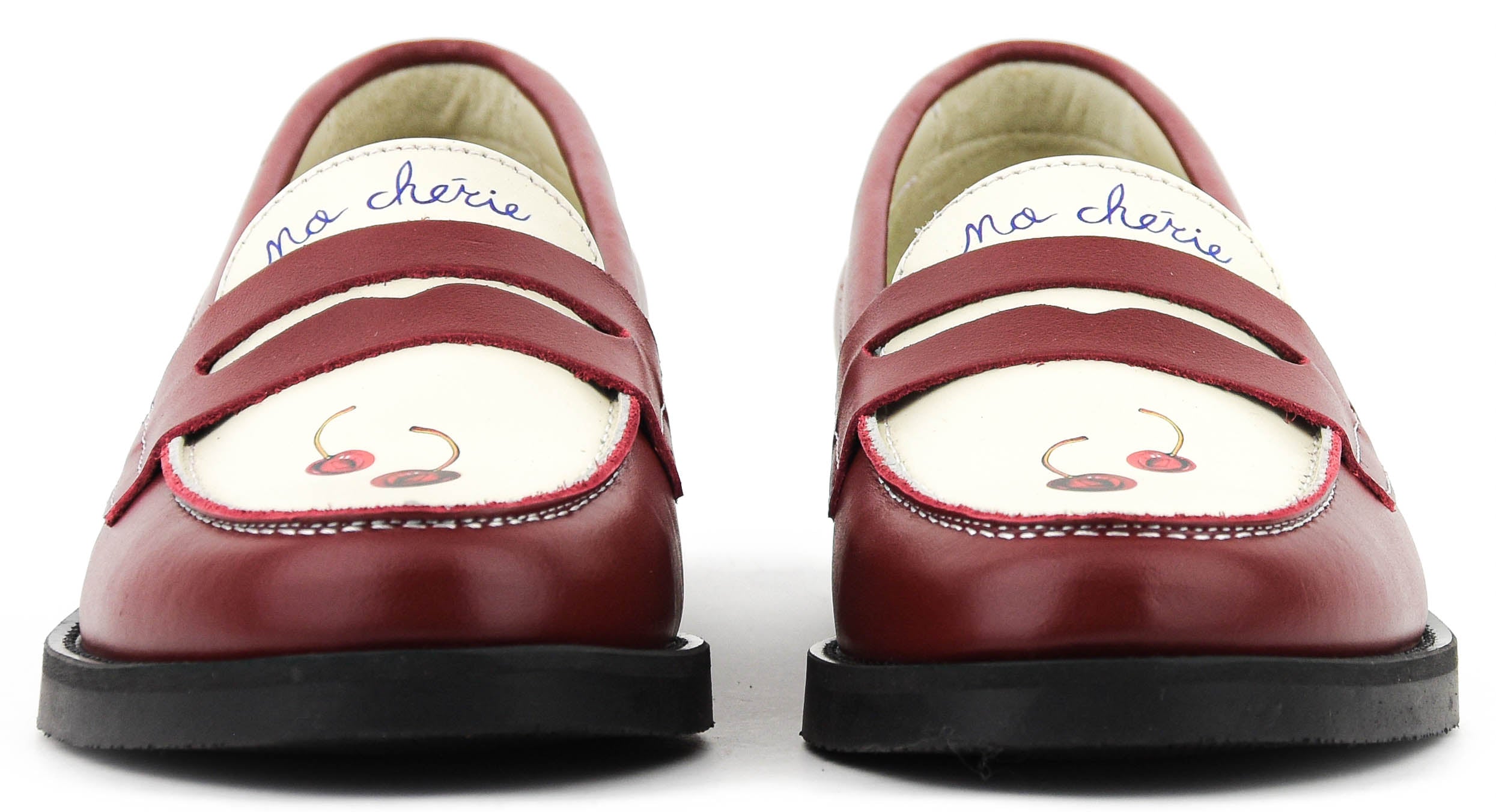 DUKE&DEXTER PENNY LOAFER WILDE CHERRY