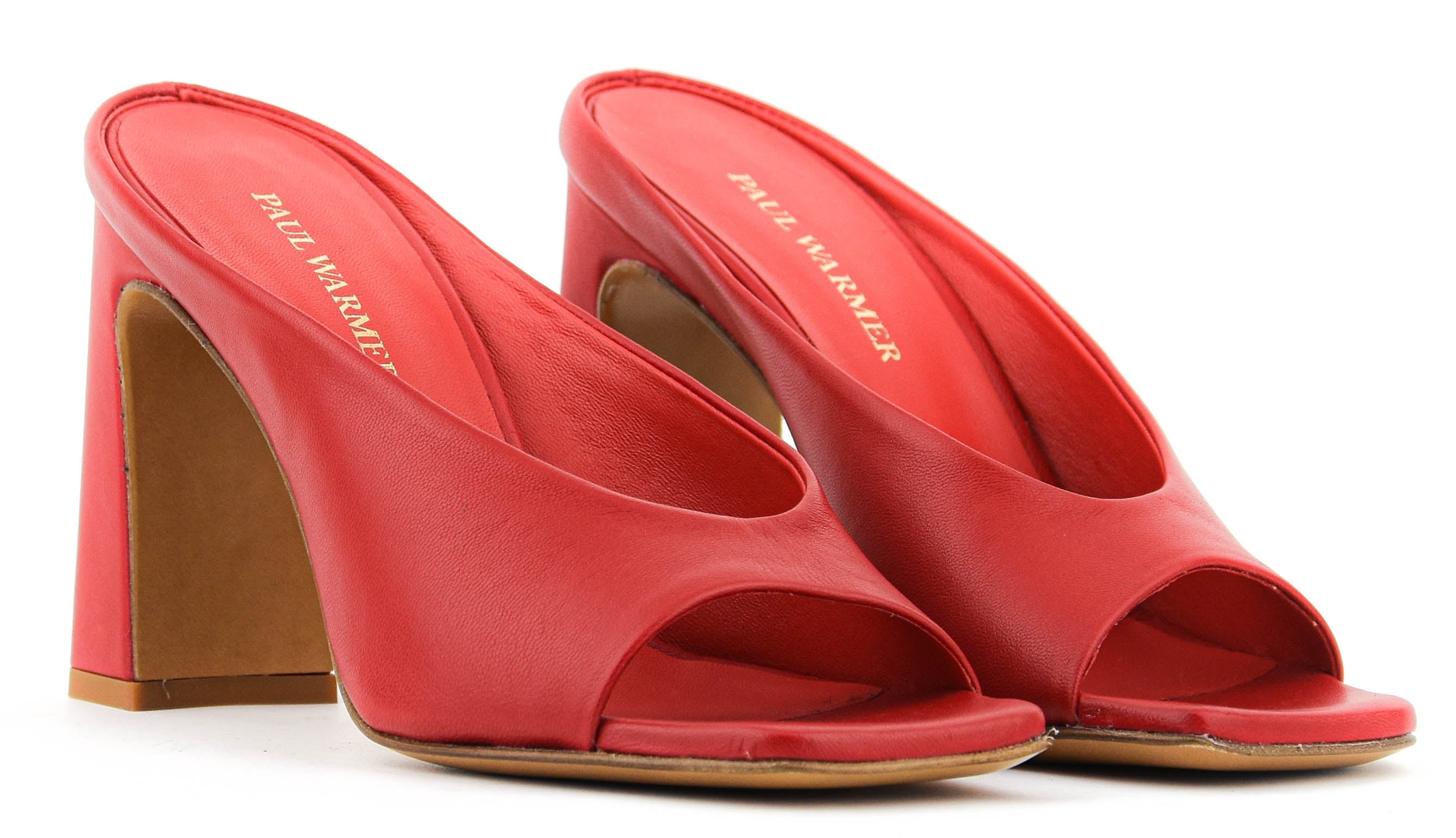 PAULWARMER LIVIA MULE RED 95