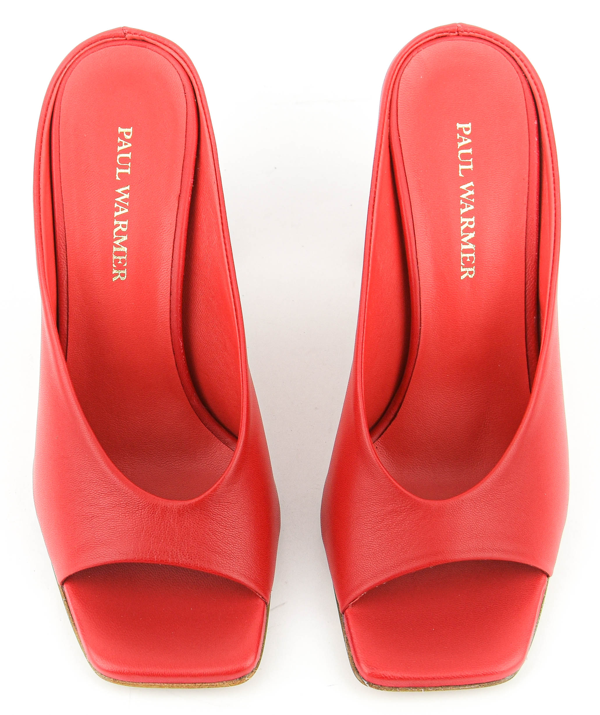 PAULWARMER LIVIA MULE RED 95
