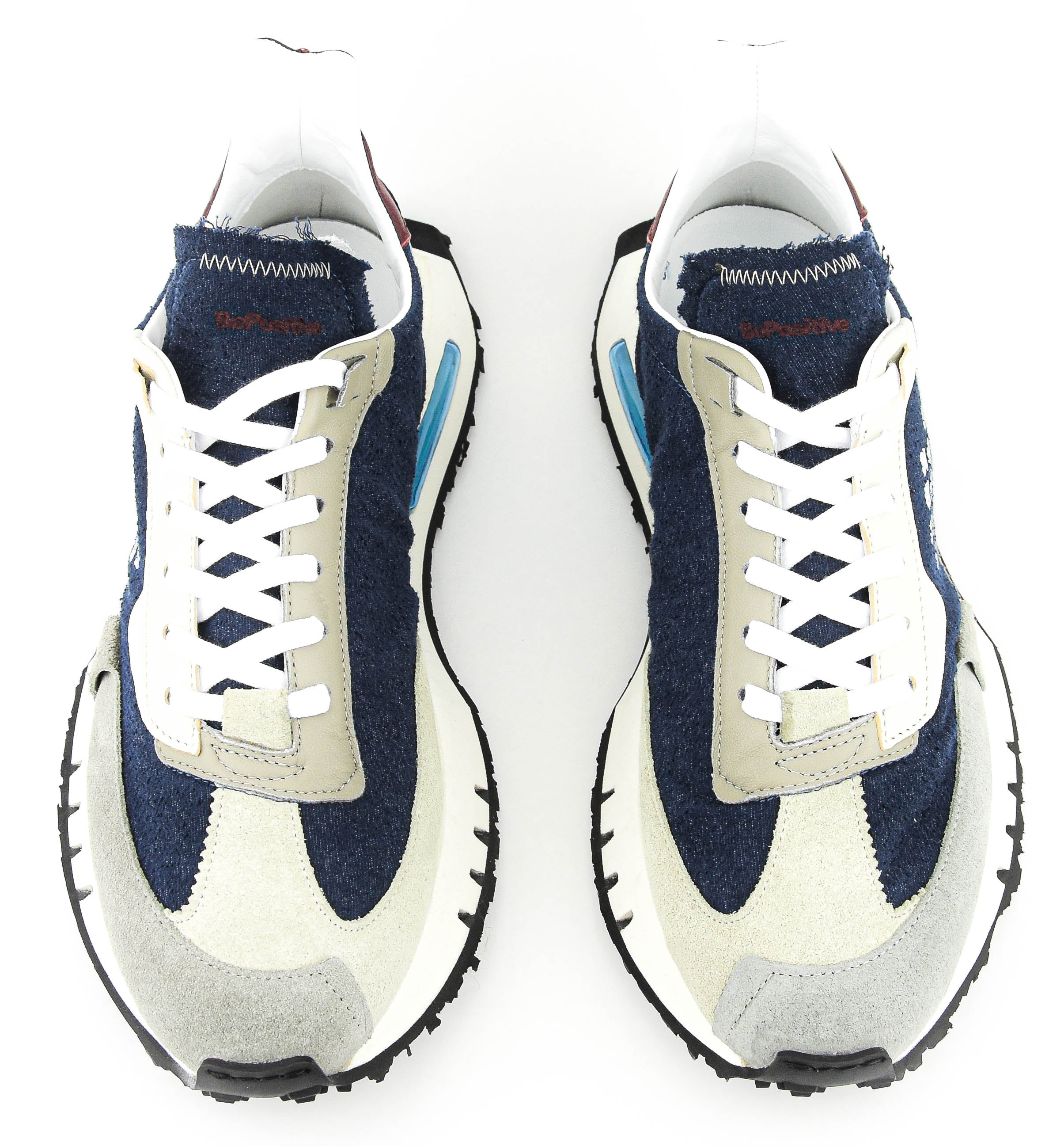 BE+ RACE SNEAKERNAVY RED
