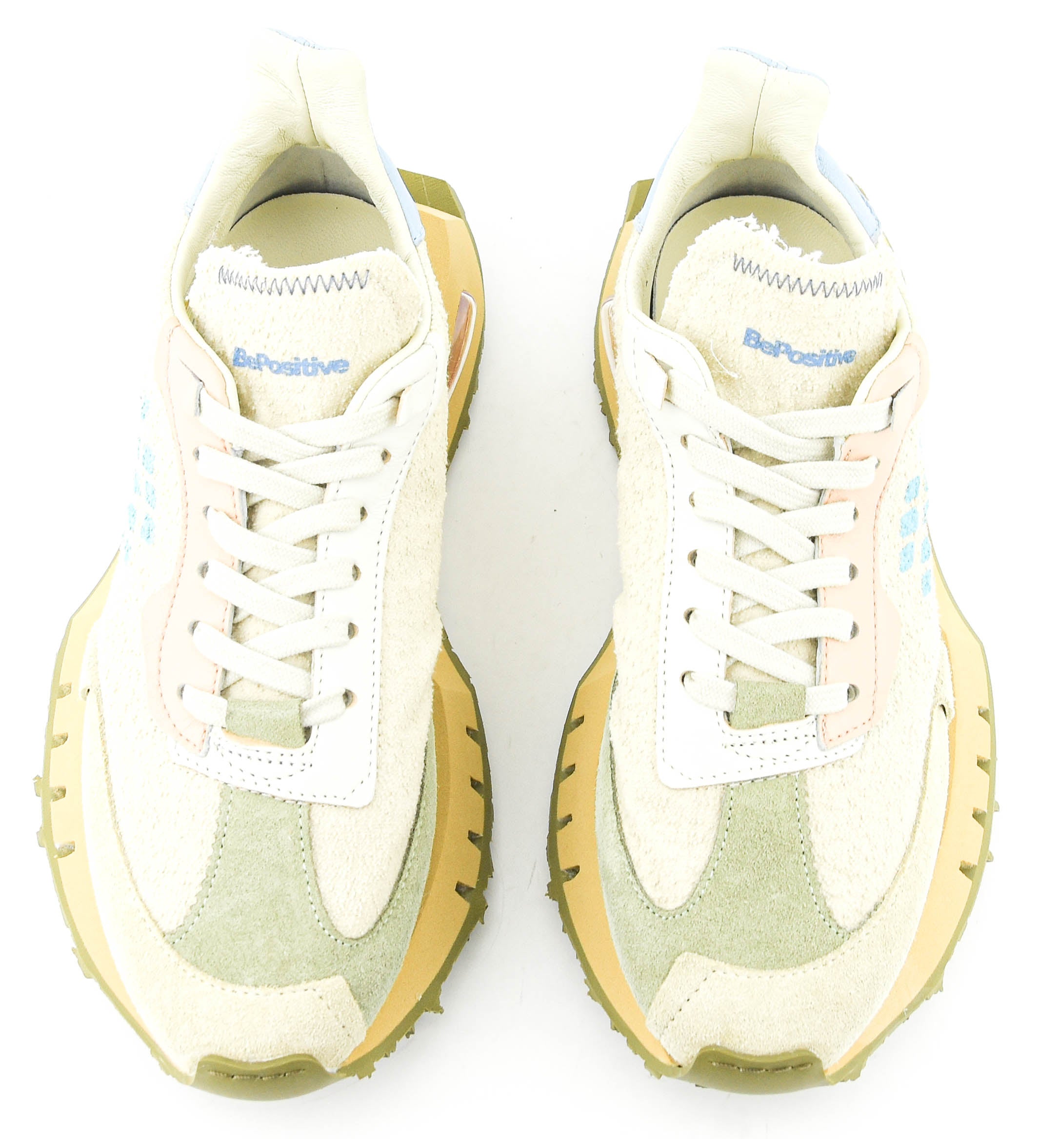 BE+ RACE SNEAKER STONE GREEN