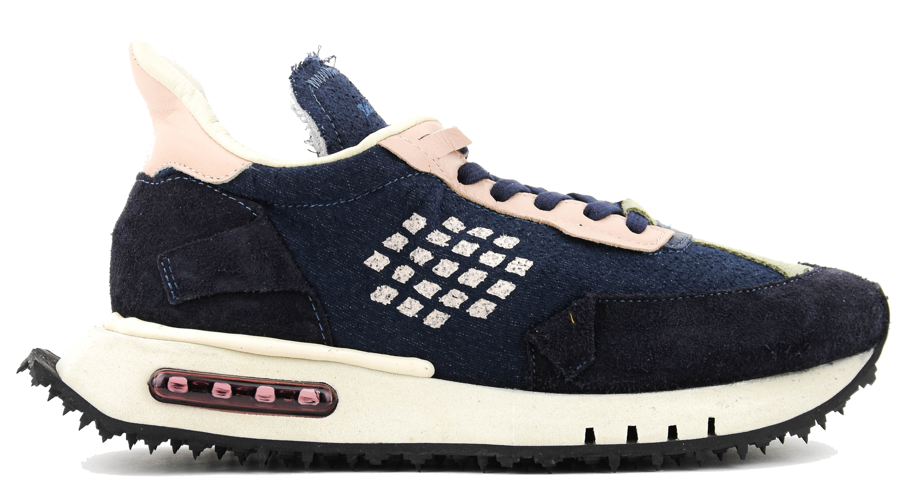 BE POSITIVE RACE SNEAKER NAVY