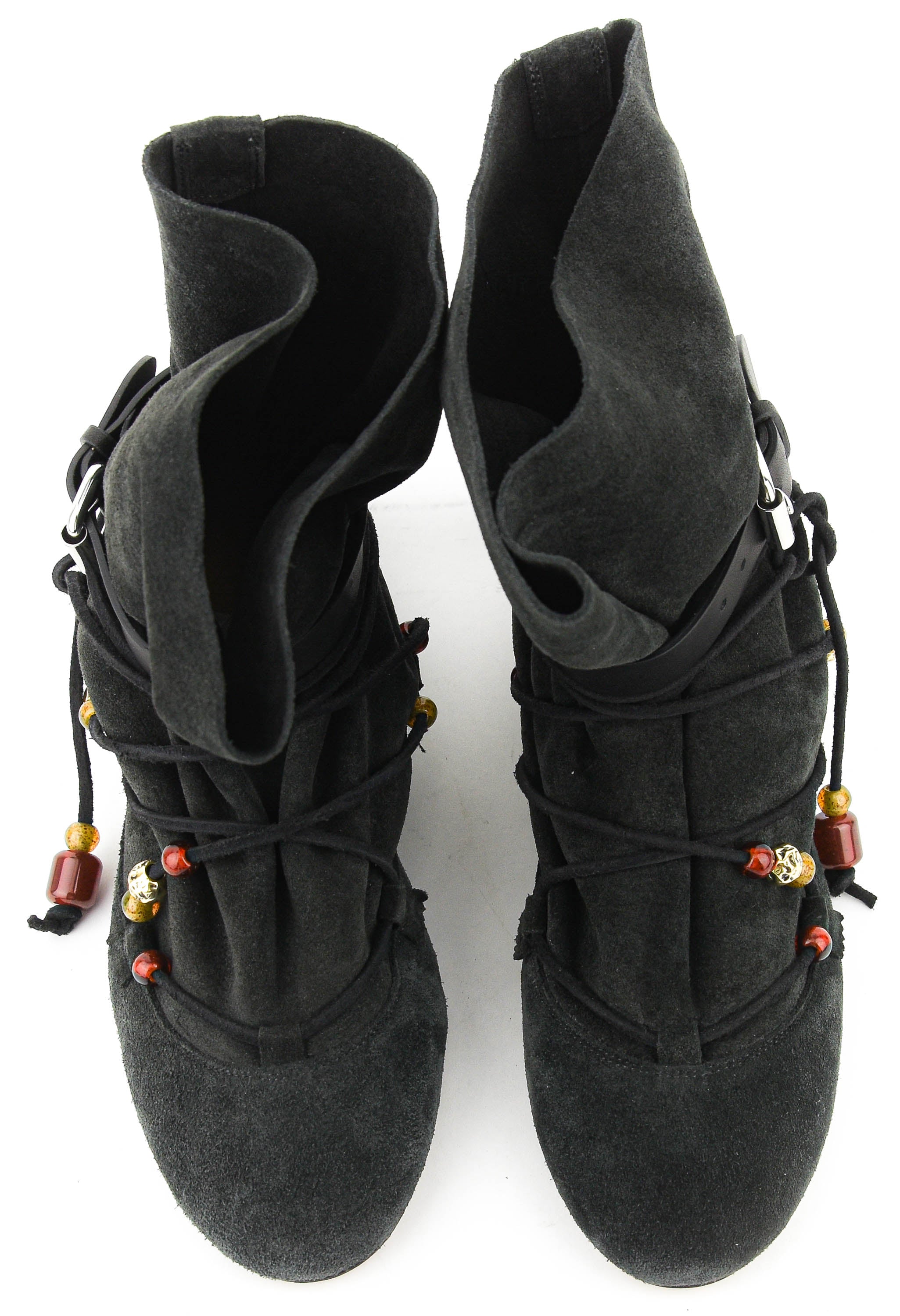 ISABEL MARANT LETIZ BOOTS OFF BLACK
