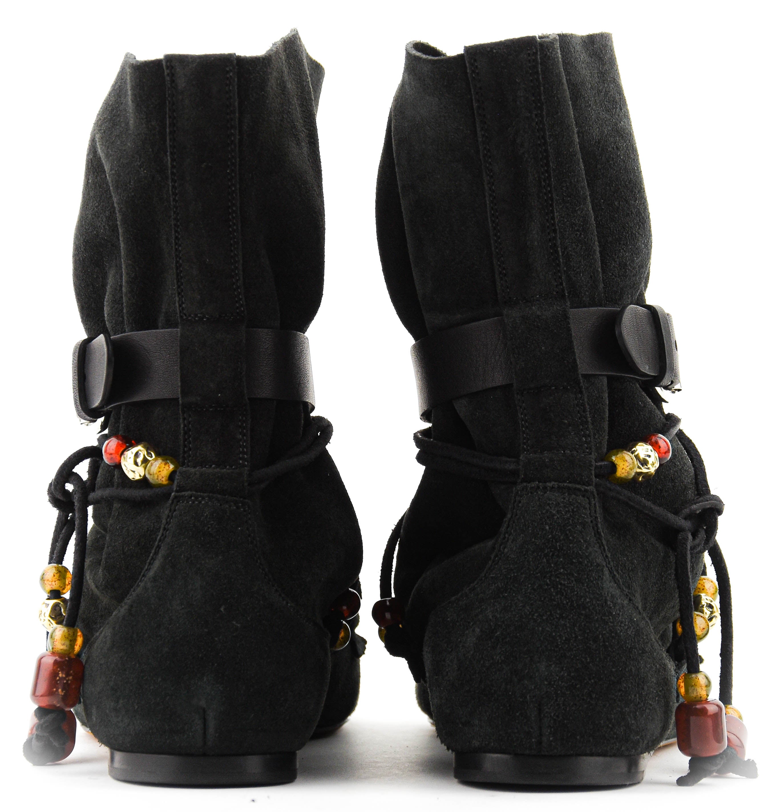 ISABEL MARANT LETIZ BOOTS OFF BLACK