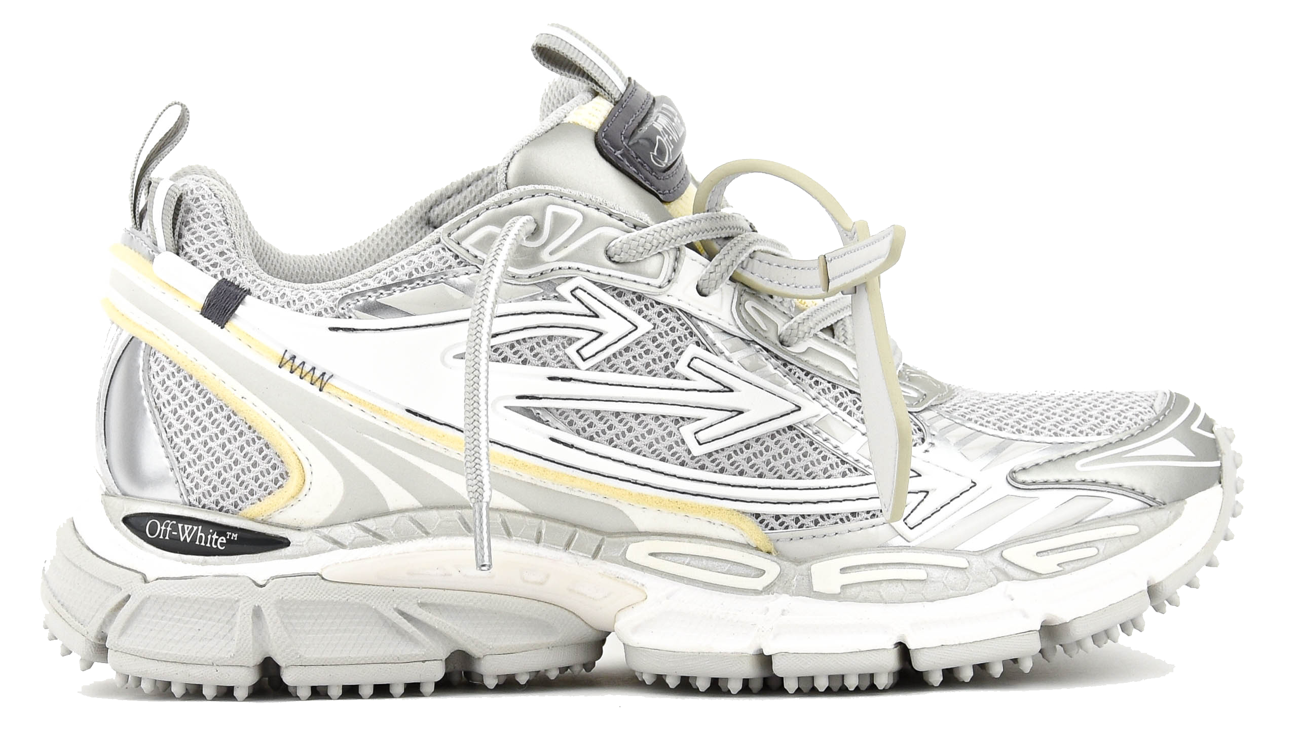 OFF WHITE BE RIGHT BACK NET GREY/SILVER