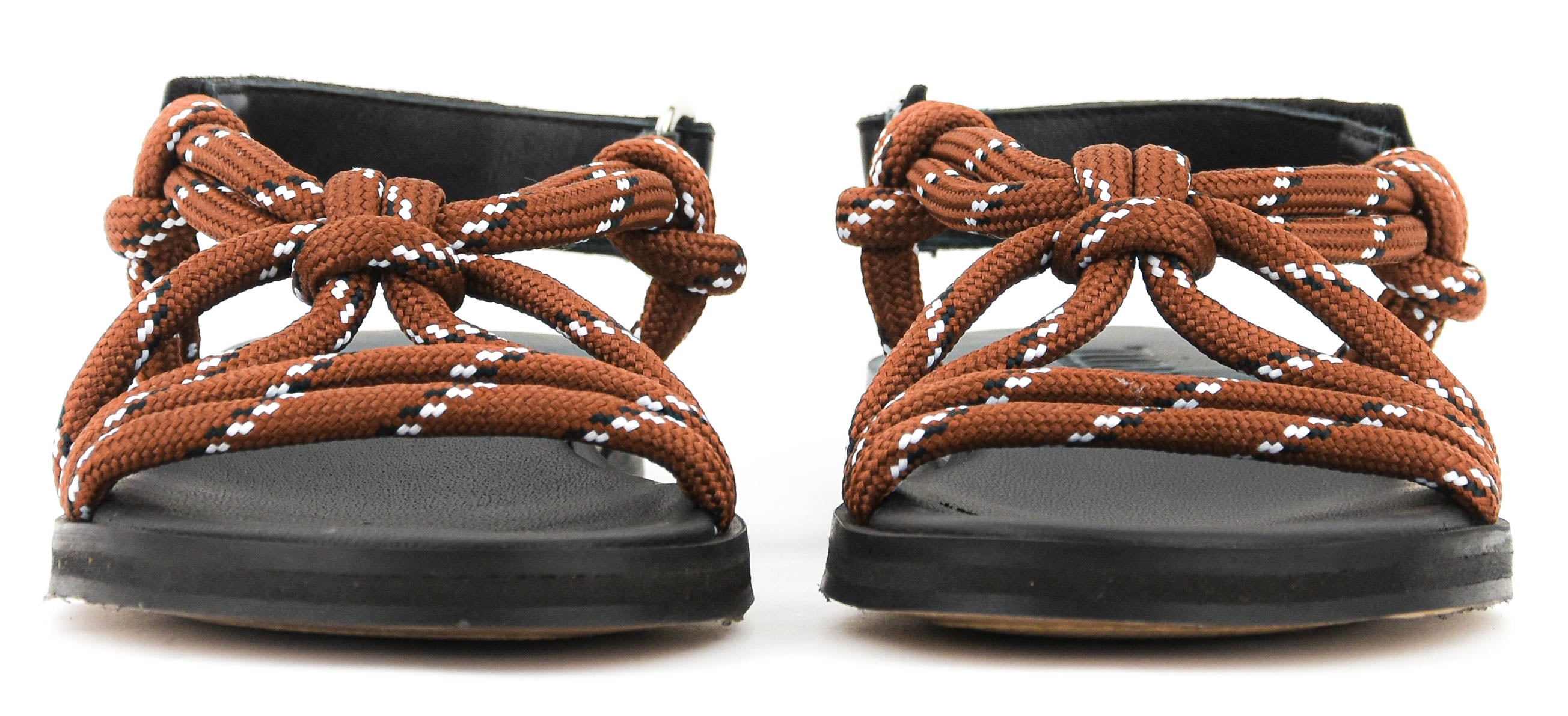 TORAL DEVON ROPE SANDAL BROWN