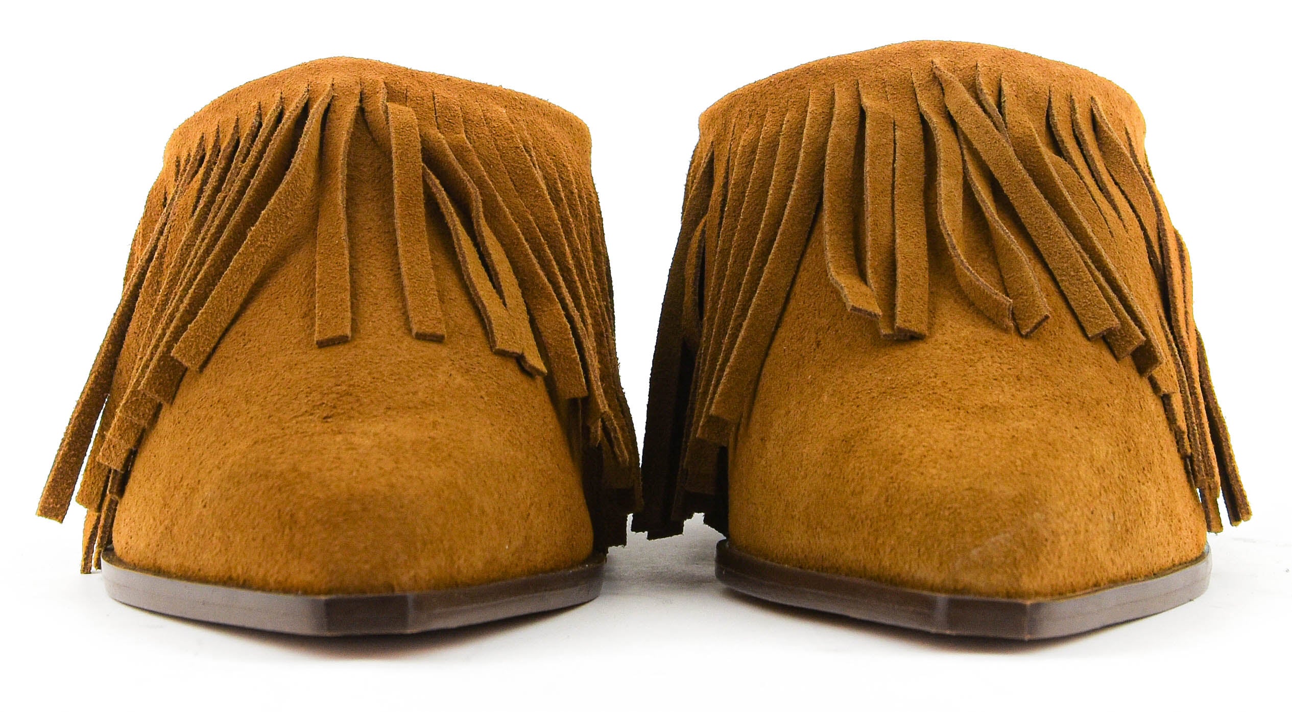TORAL DAWA WESTERN MULE FRANGES TAN