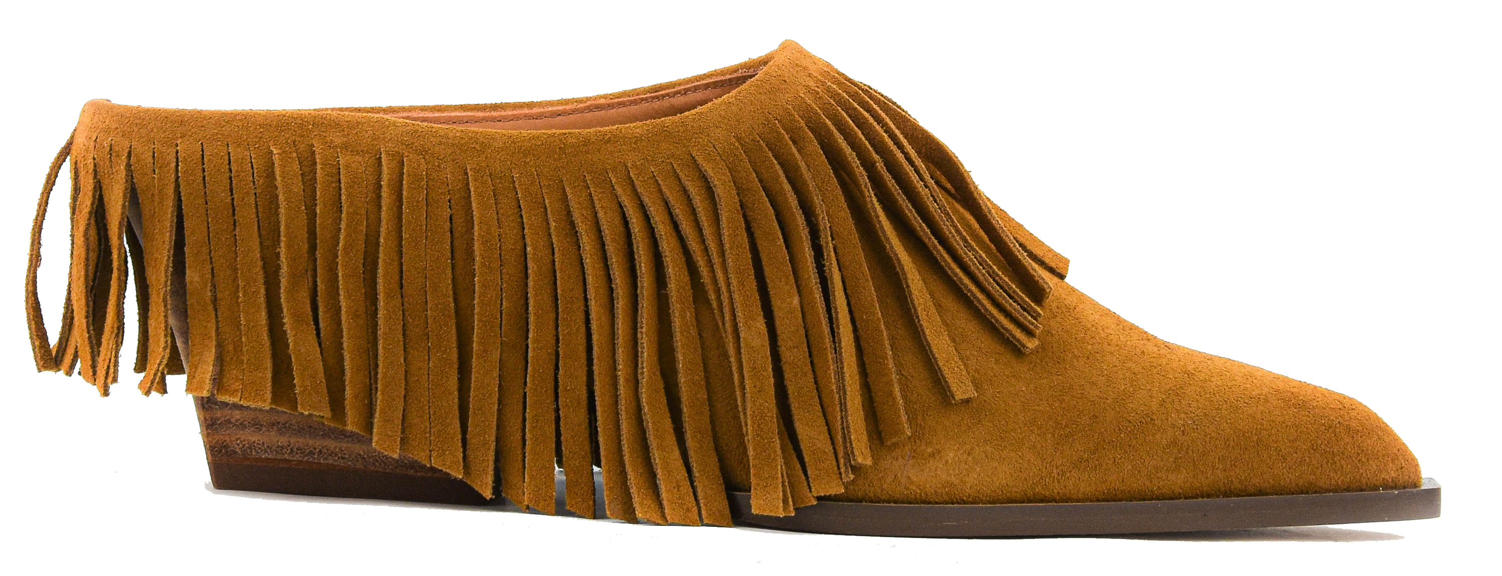 TORAL DAWA WESTERN MULE FRANGES  TAN