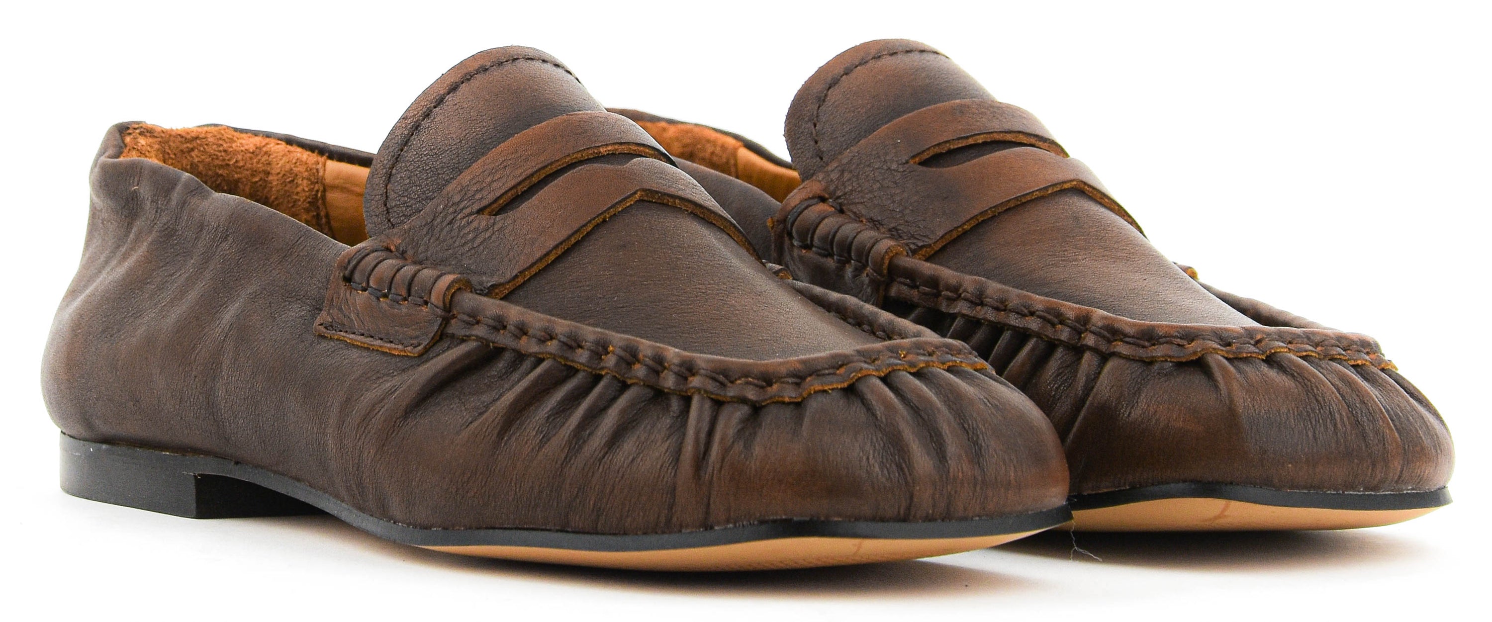 TORAL PENNY LOAFER VINTAGE BROWN
