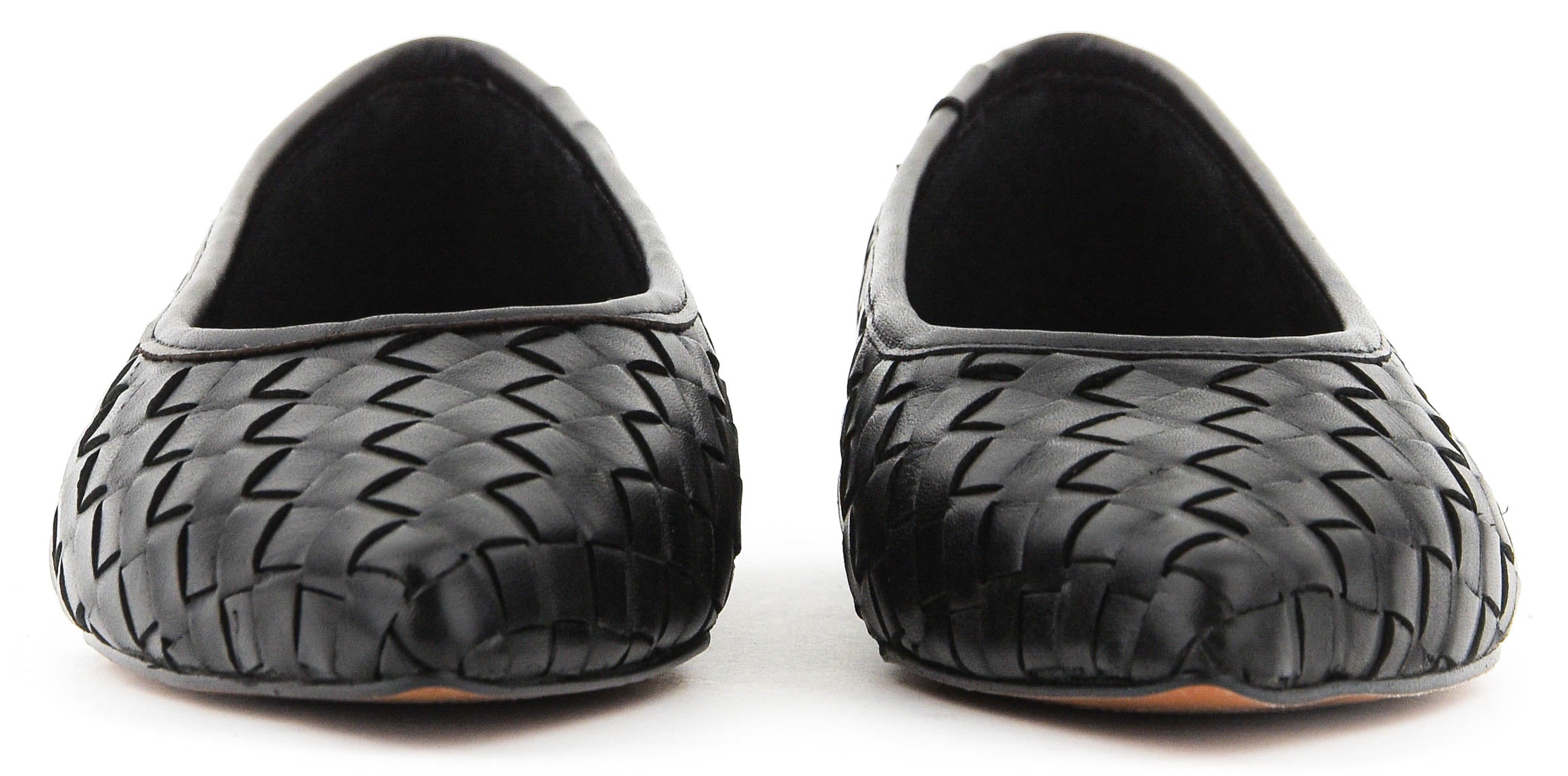 TORAL GINEBRA BALLERINA BLACK WOVEN