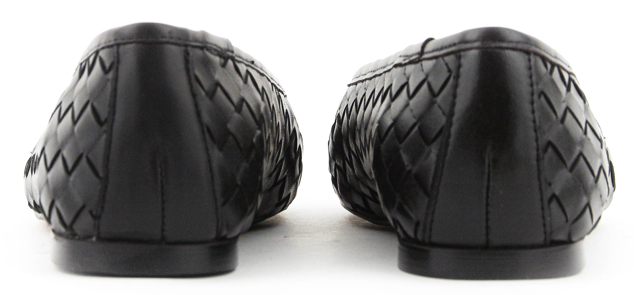 TORAL GINEBRA BALLERINA BLACK WOVEN