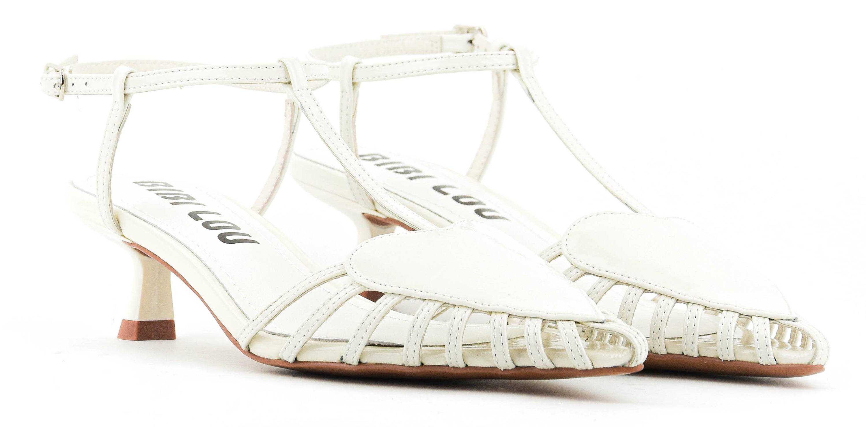 BIBI LOU MAY SANDAL WHITE