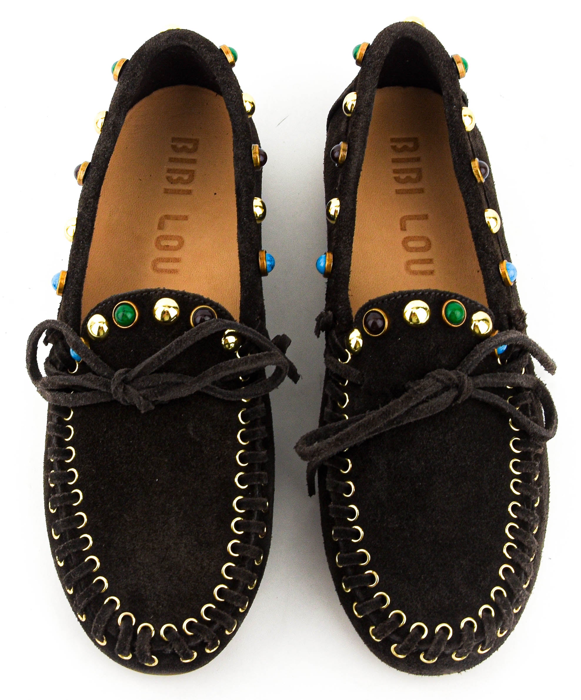 BIBI LOU GUAVA BOAT LOAFER DARK BROWN