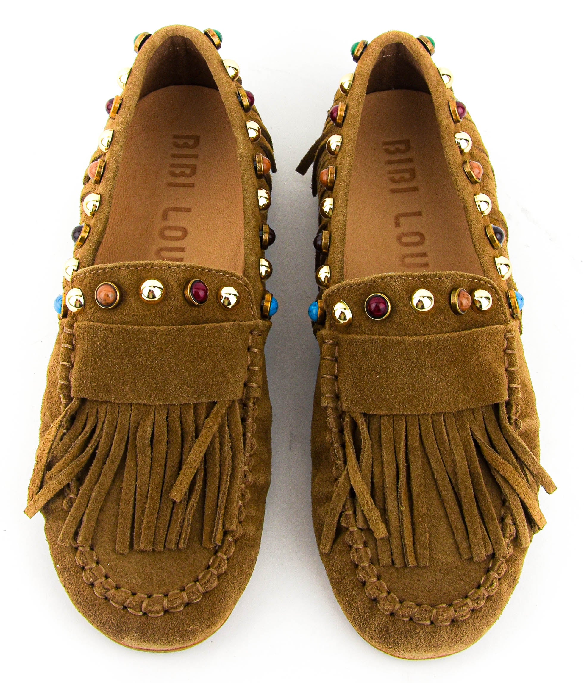 BIBI LOU GUAVA BOAT LOAFER TAN