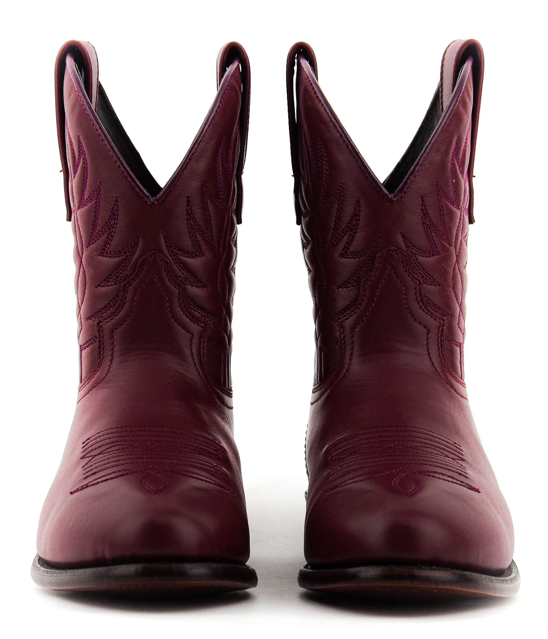 PAUL WARMER KANSAS BOOT WESTERN BURGUNDY