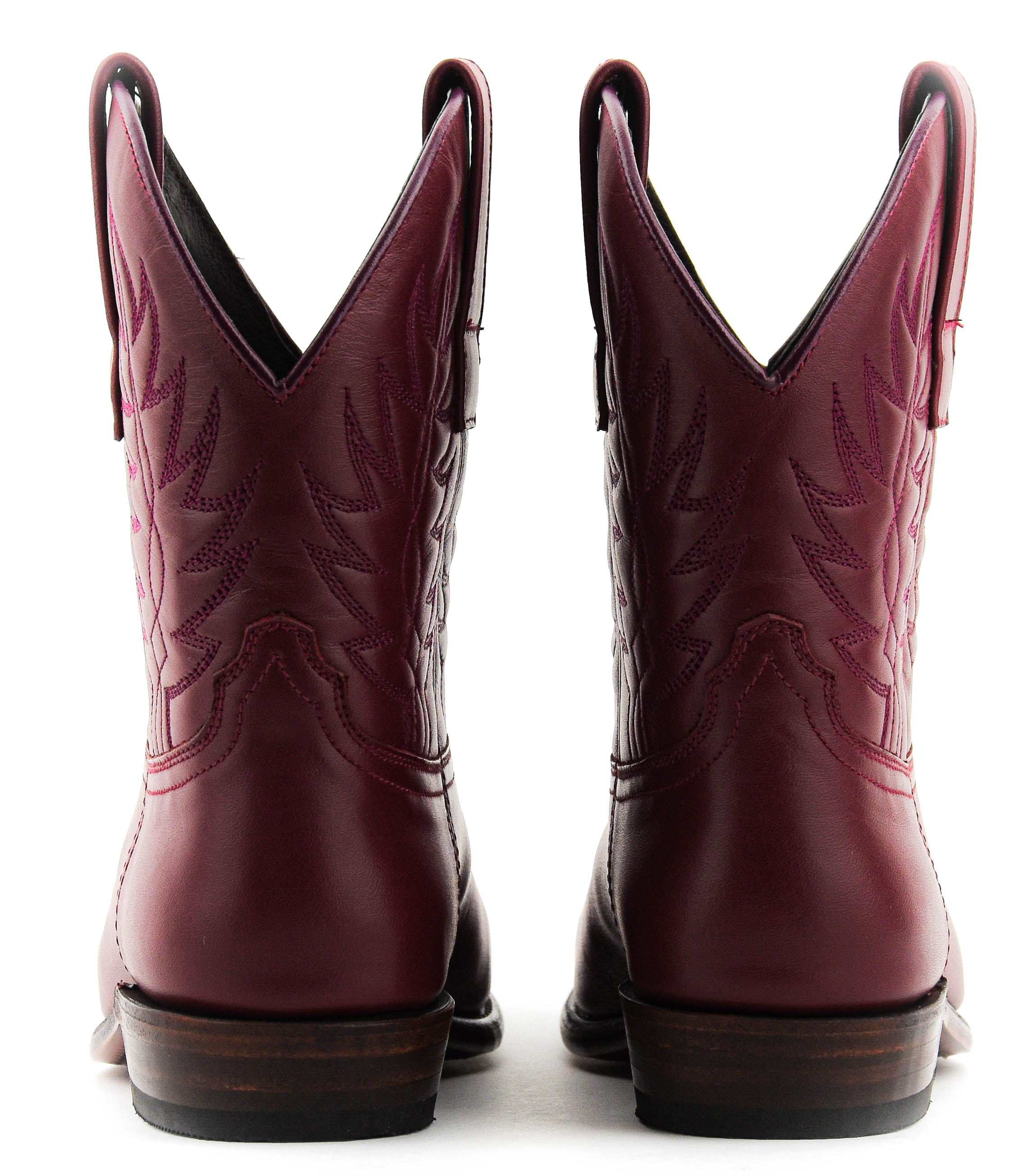 PAUL WARMER KANSAS BOOT WESTERN BURGUNDY
