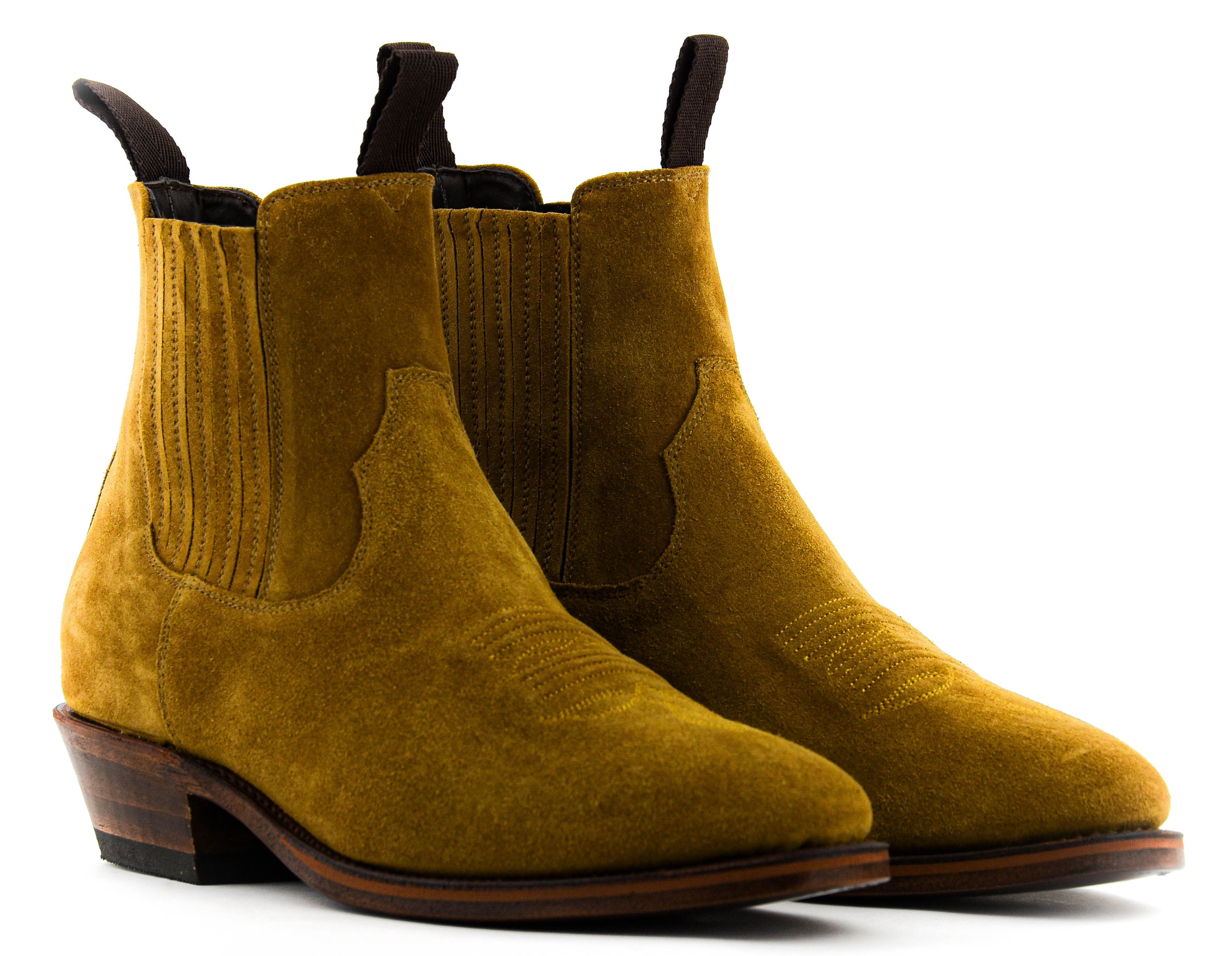 PAUL WARMER GAUCHO CHELSEA BOOT TABACCO