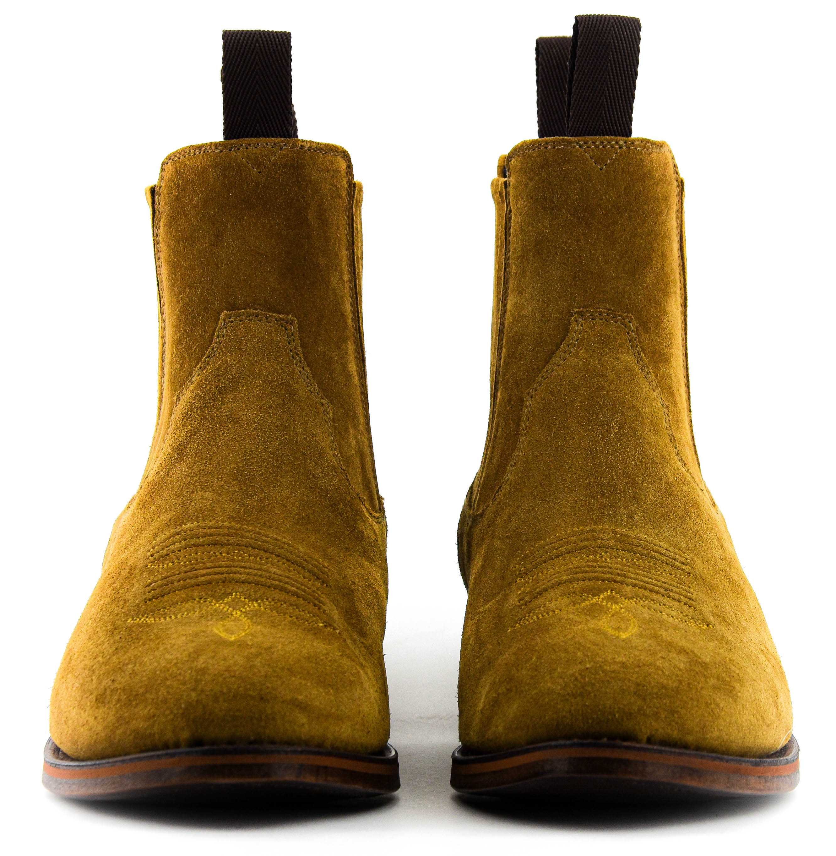 PAUL WARMER GAUCHO CHELSEA BOOT TABACCO