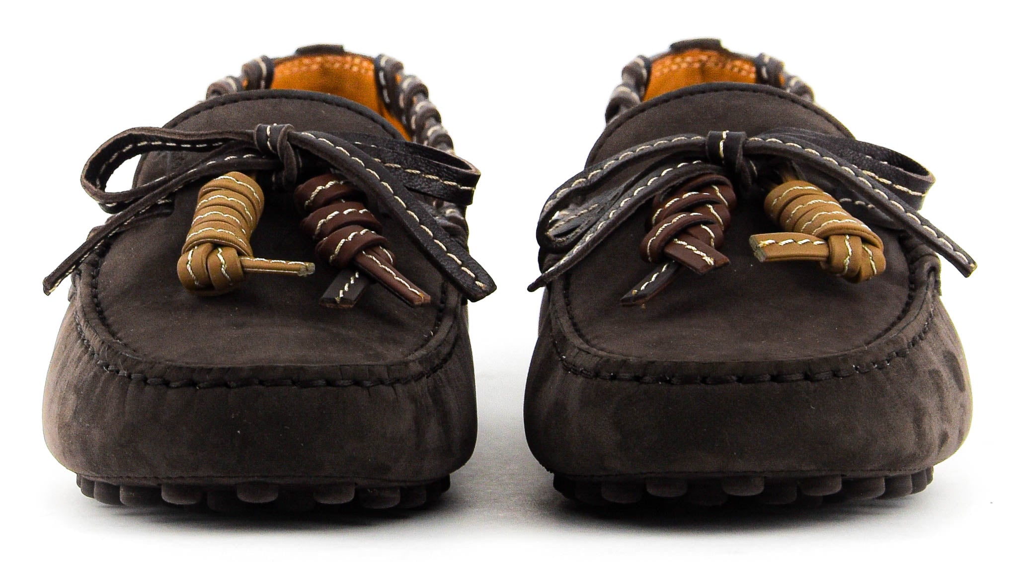TODS MOCCASINE TASSELS BROWN