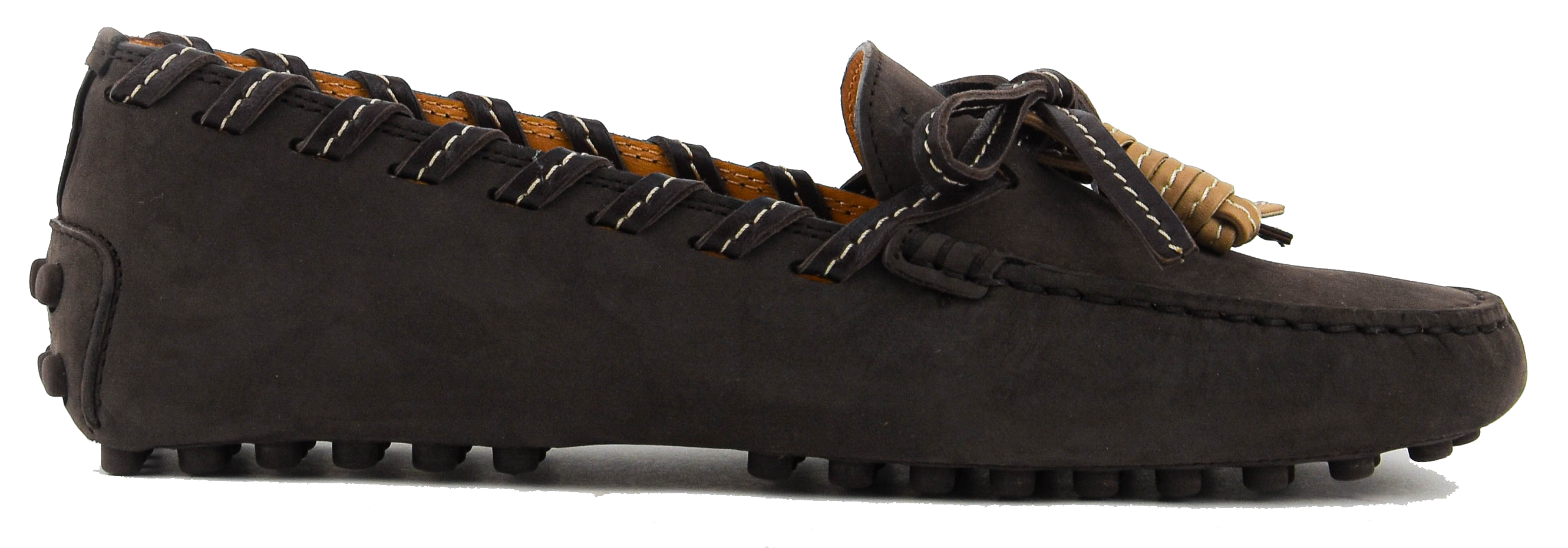 TODS MOCCASINE TASSELS BROWN