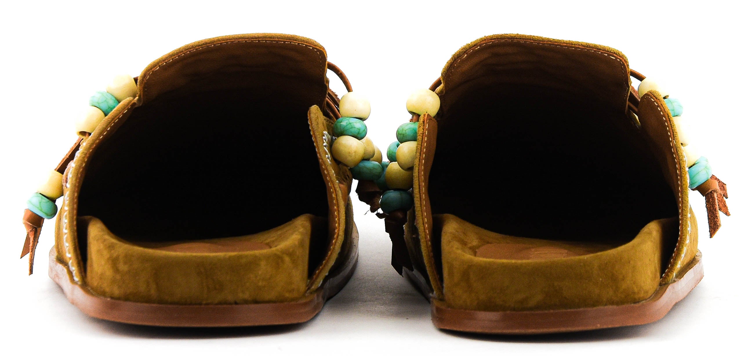 TORAL INKA BEADS SLIDE CAMEL