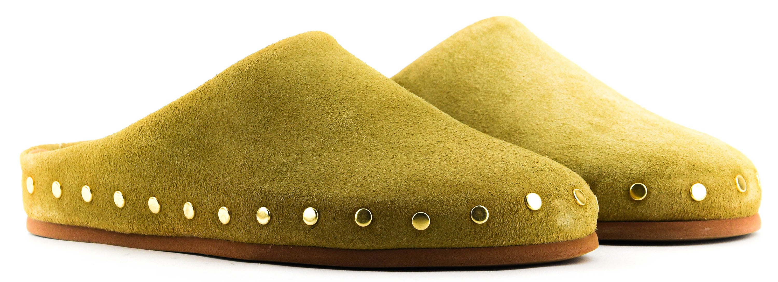 POSA STUDDED MULE TAN