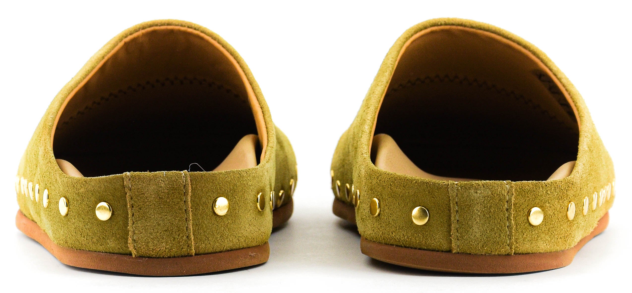 POSA STUDDED MULE TAN