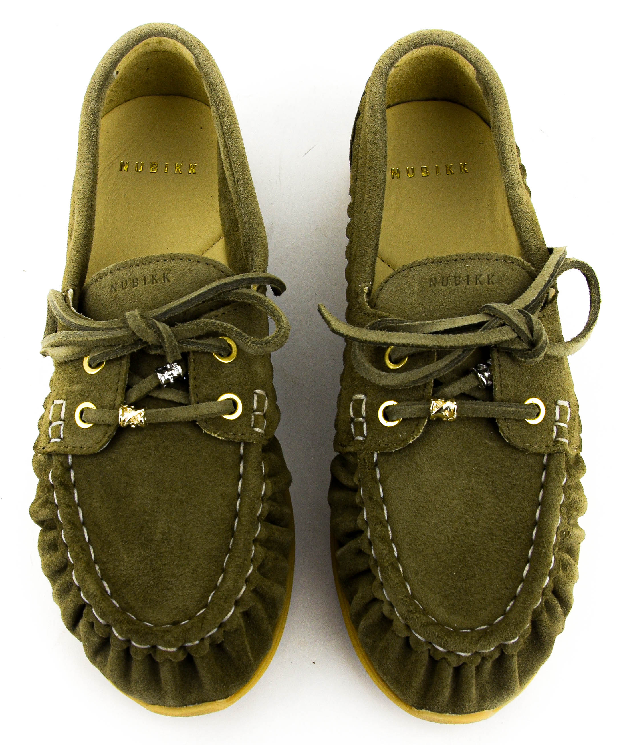 NUBIKK RILEY JADE GREEN SUEDE
