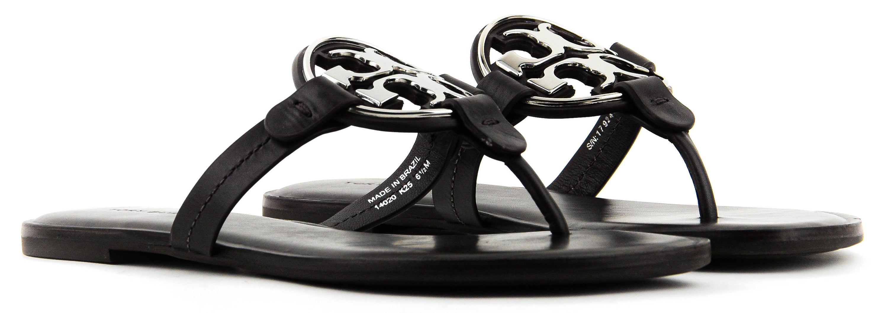 TORY BUCH METAL MILLER COCOA/SILVER