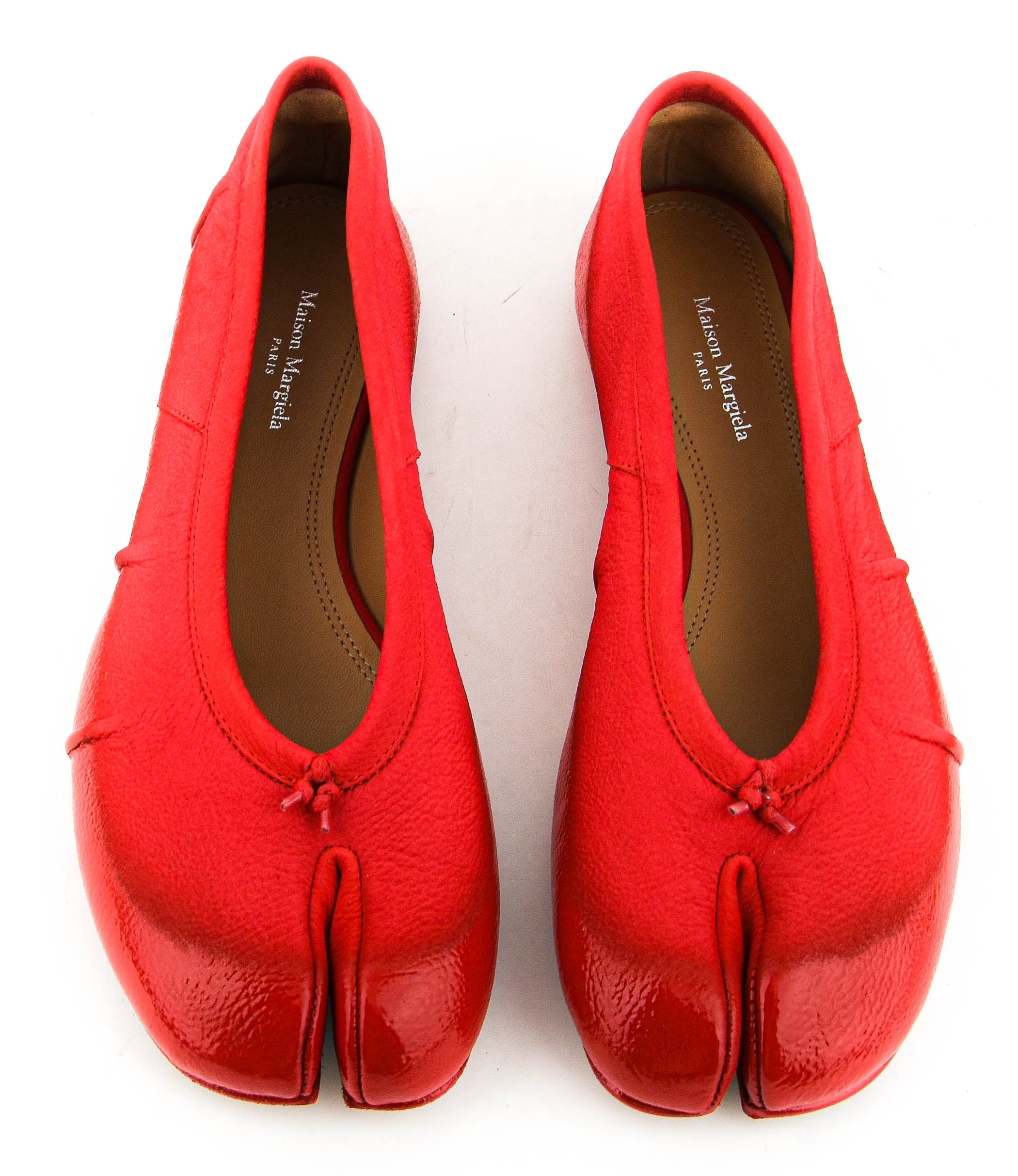 MAISON MARGIELA TABI BALLERINA RED