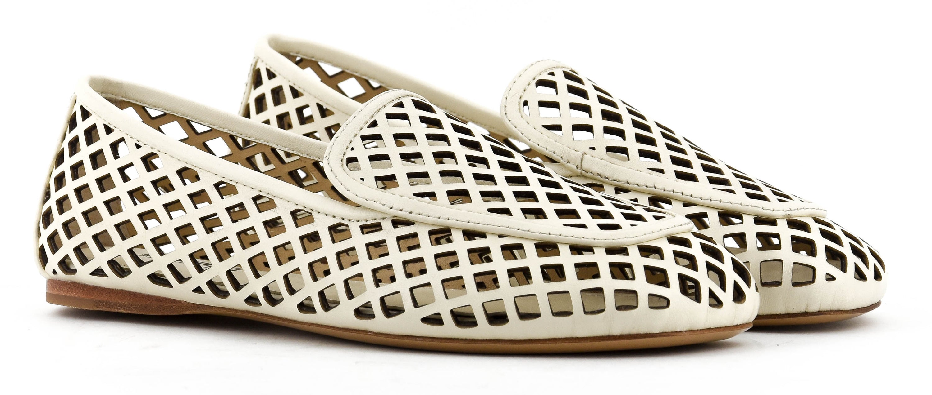 LOLA CRUZ BRUNA LOAFER OFF WHITE