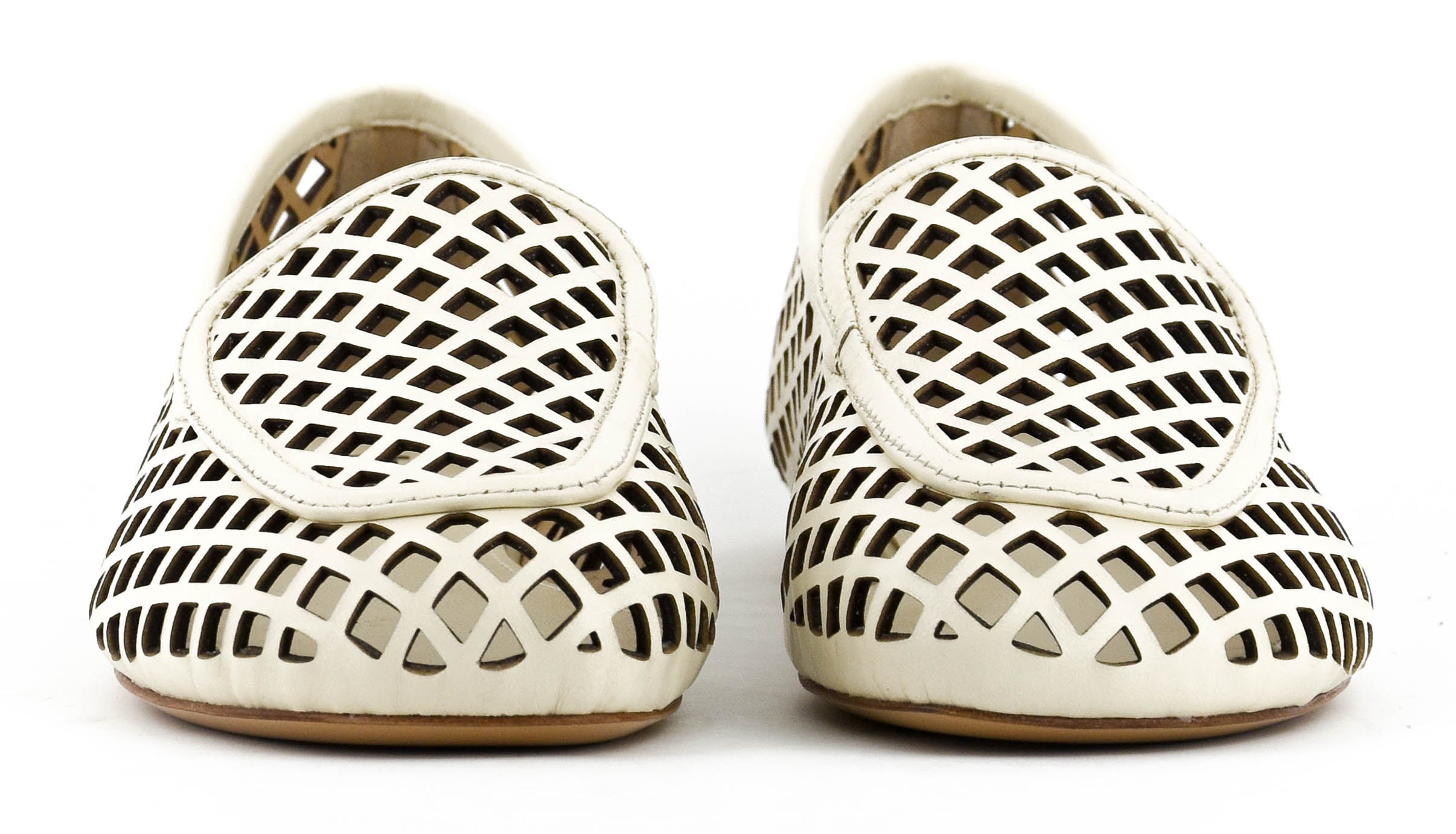 LOLA CRUZ BRUNA LOAFER OFF WHITE