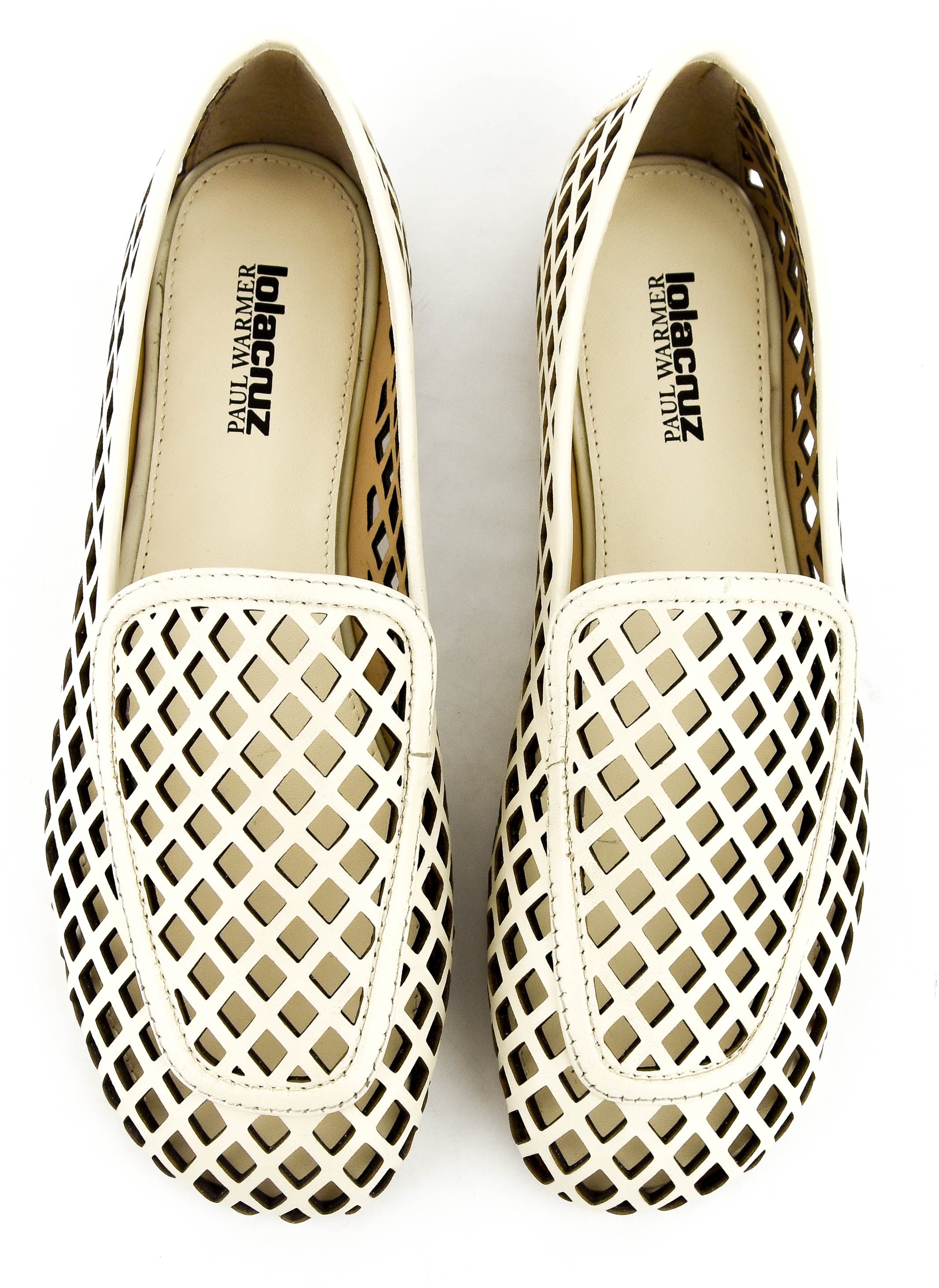 LOLA CRUZ BRUNA LOAFER OFF WHITE