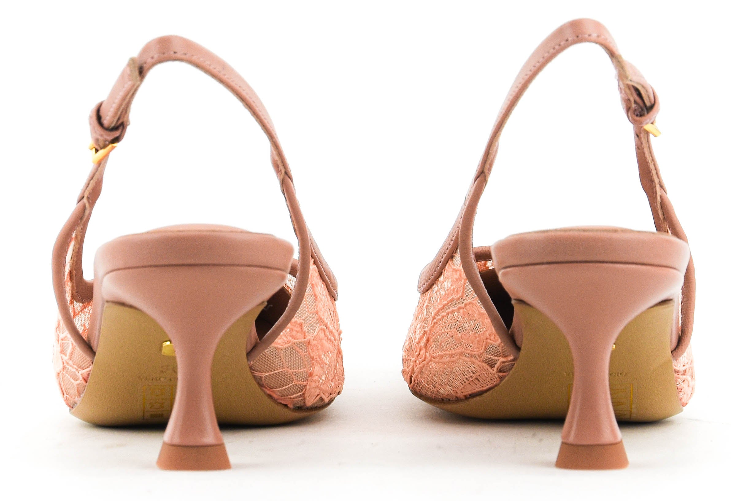 LOLA CRUZ ALBERTA PUMP LACE NUDE 55