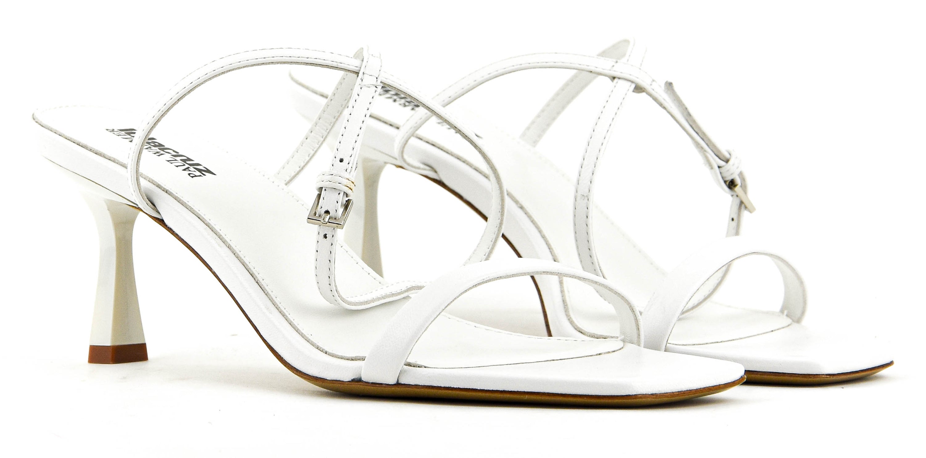 LOLA CRUZ CECILE SANDAL WHITE 65