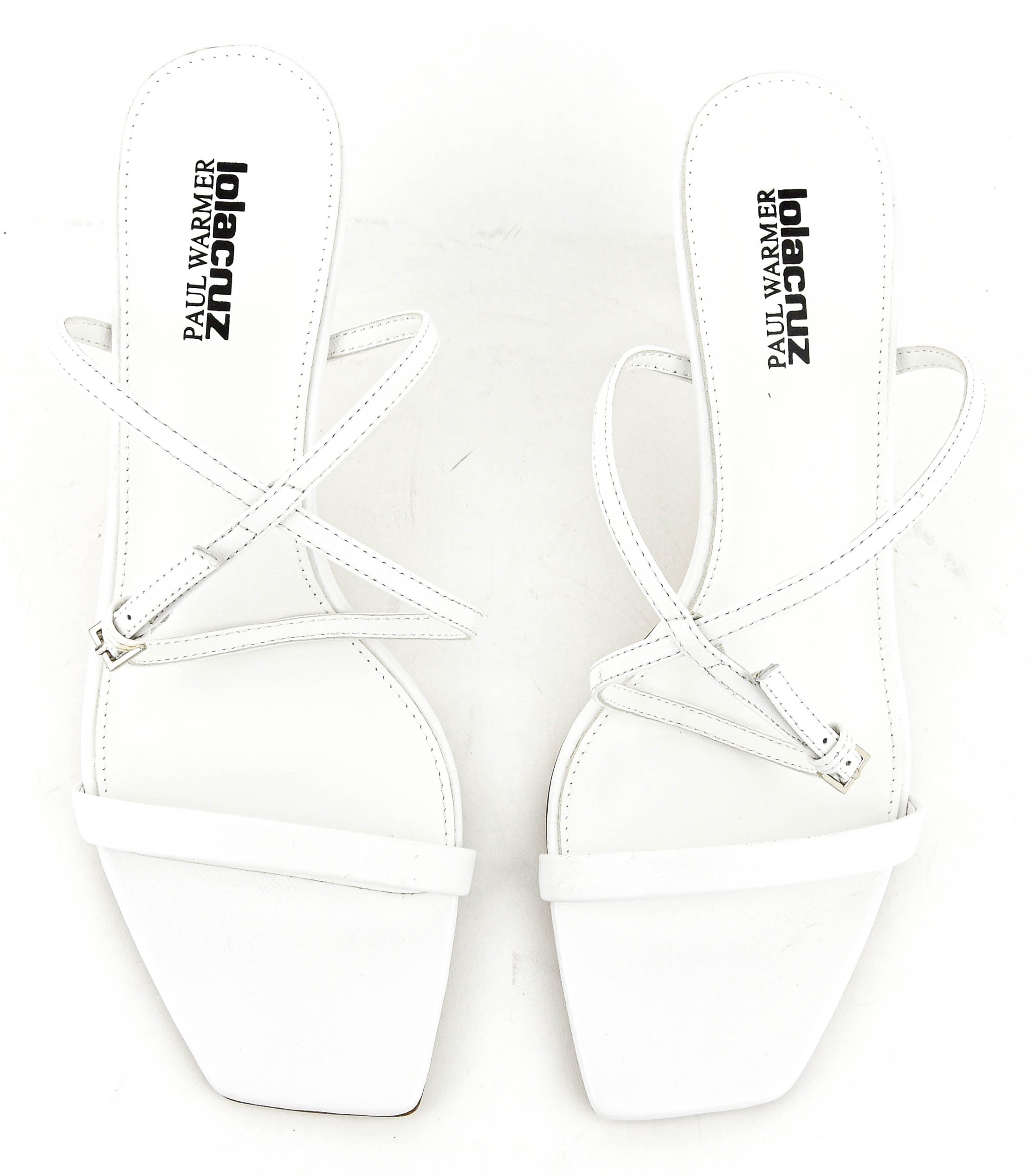 LOLA CRUZ CECILE SANDAL WHITE 65