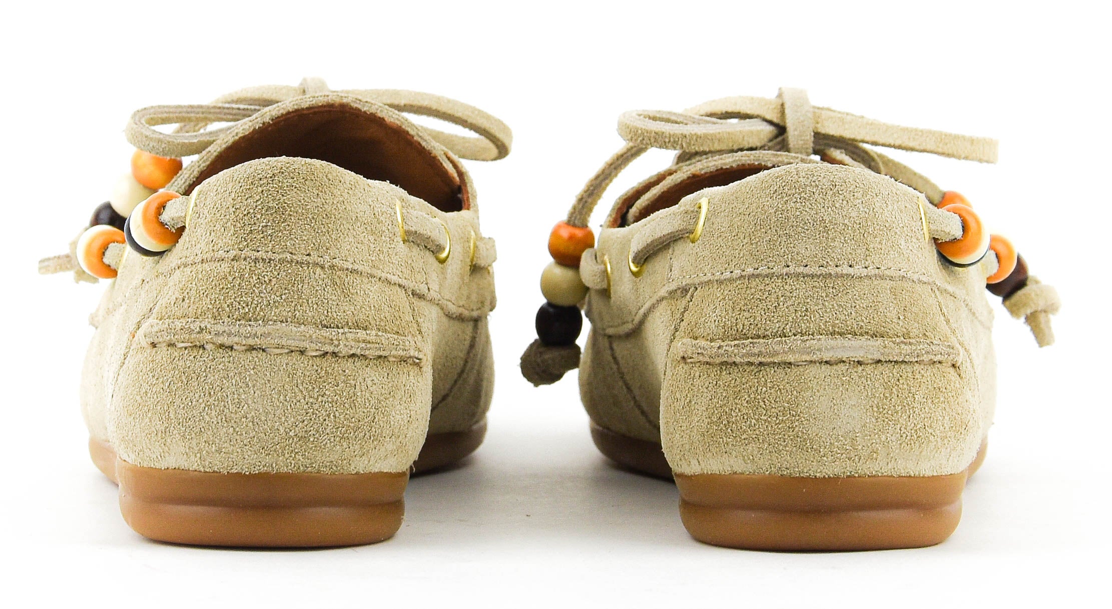 TORAL BOAT SHOE FRINGES SAND