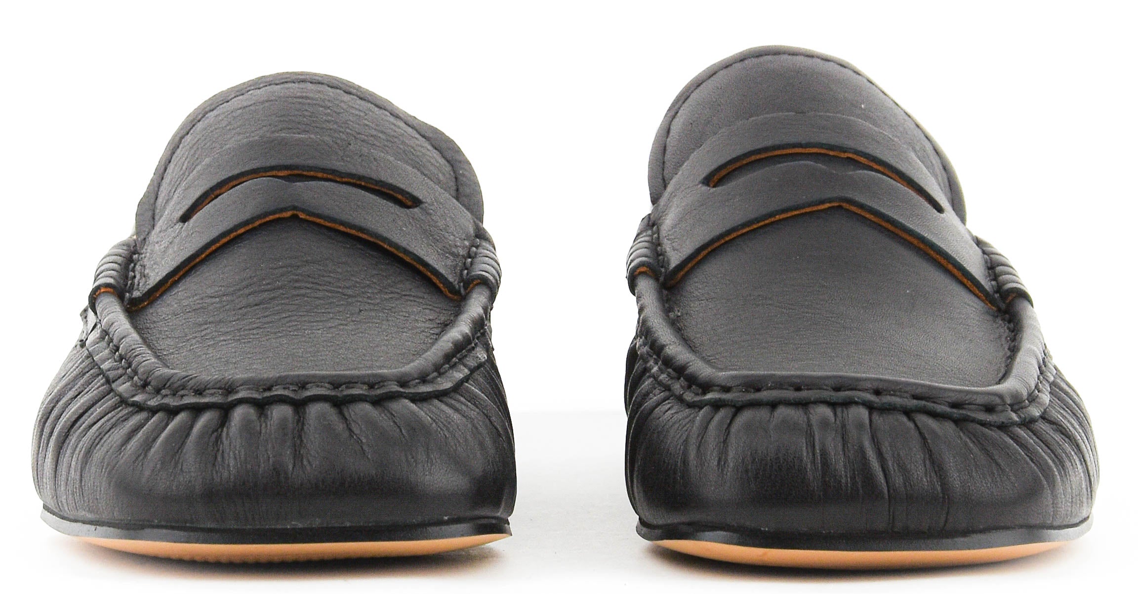 TORAL PENNY LOAFER BLACK LEATHER