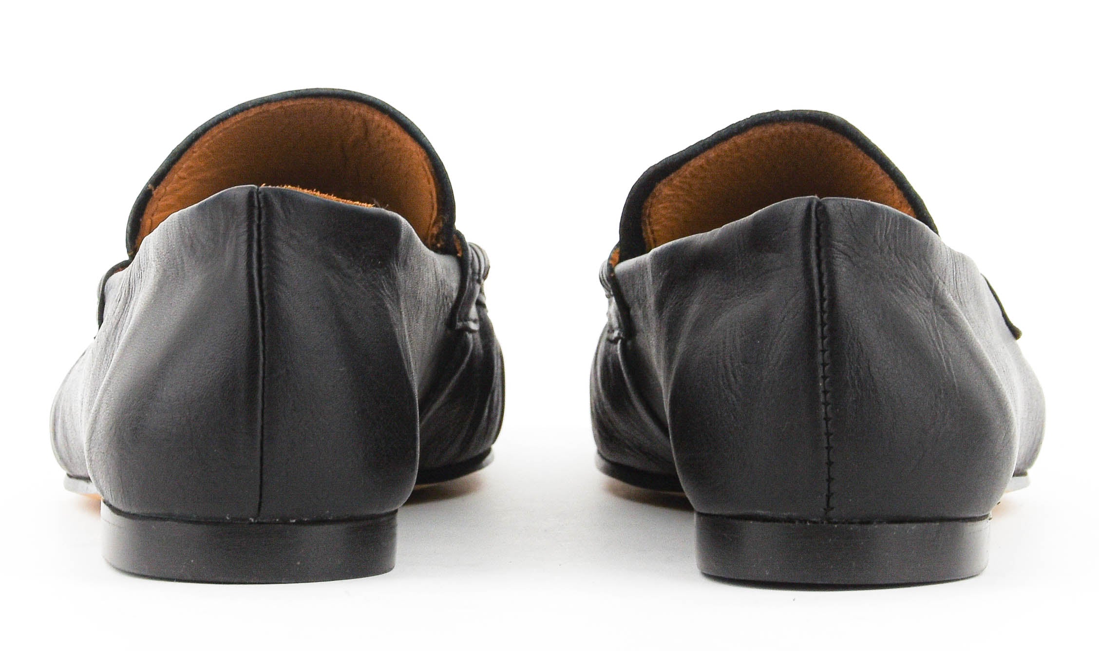 TORAL PENNY LOAFER BLACK LEATHER