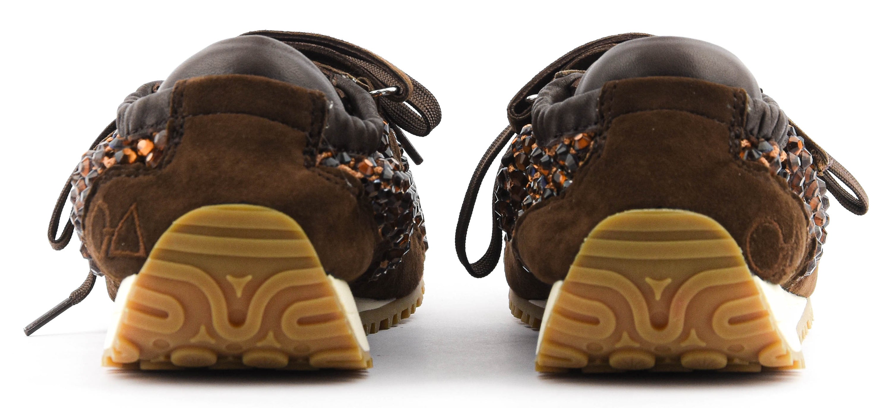 LOAFER JACY CRYSTAL SNEAKER BROWN