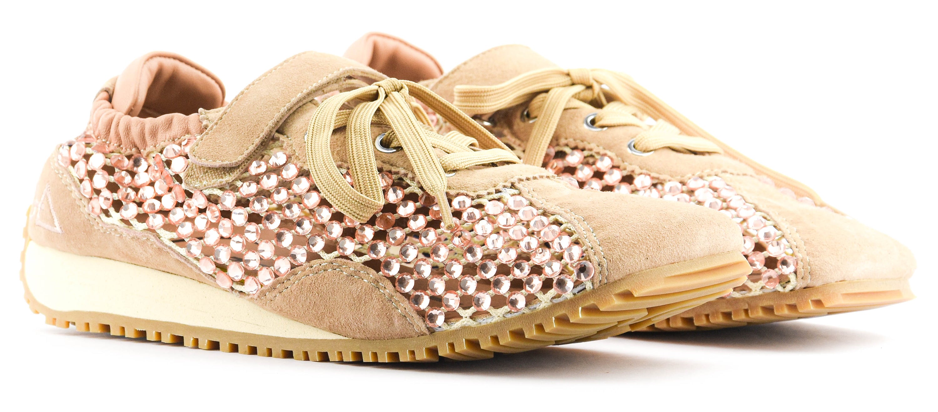 LOAFER JACY CRYSTAL SNEAKER CHAMPAGNE