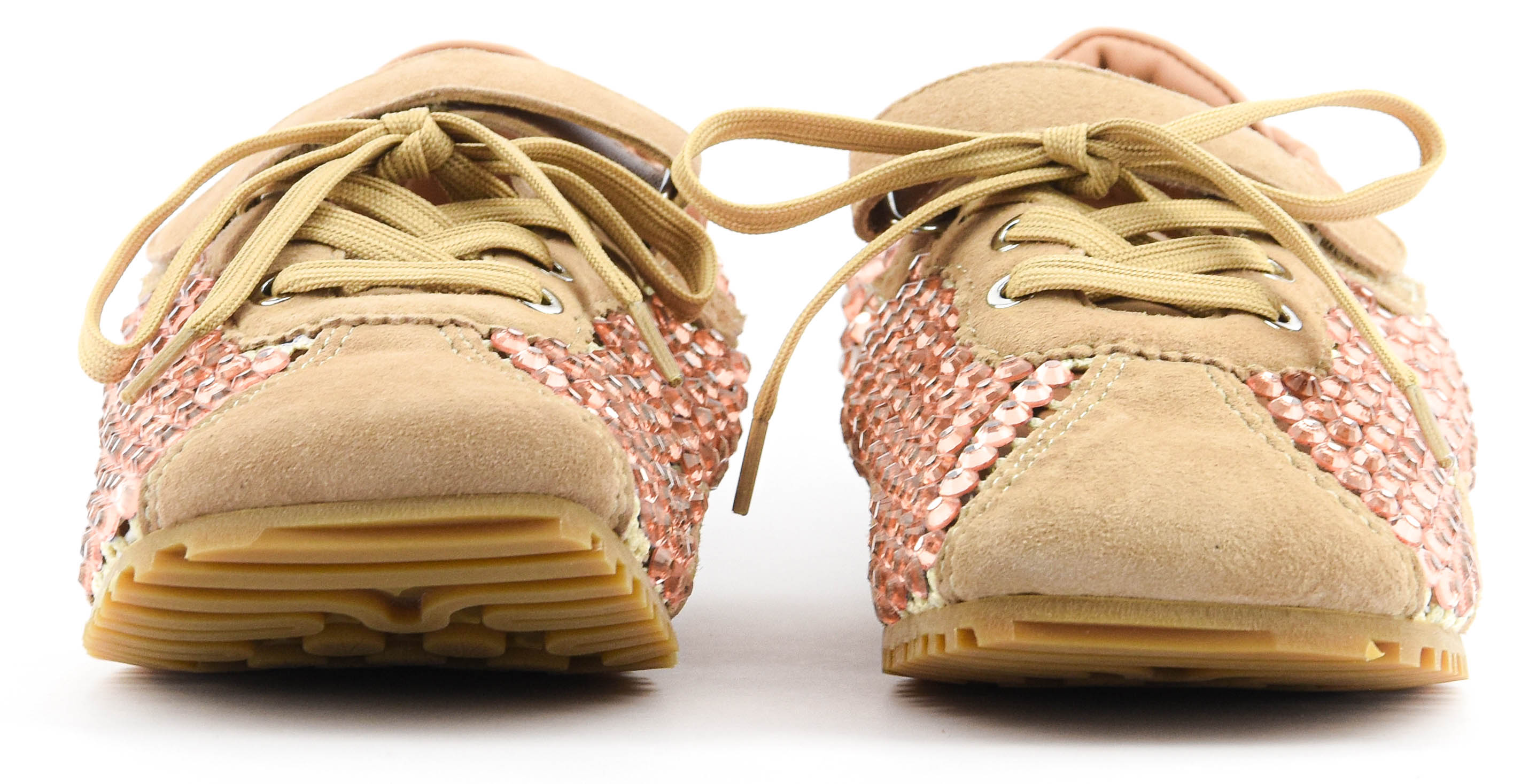 LOAFER JACY CRYSTAL SNEAKER CHAMPAGNE