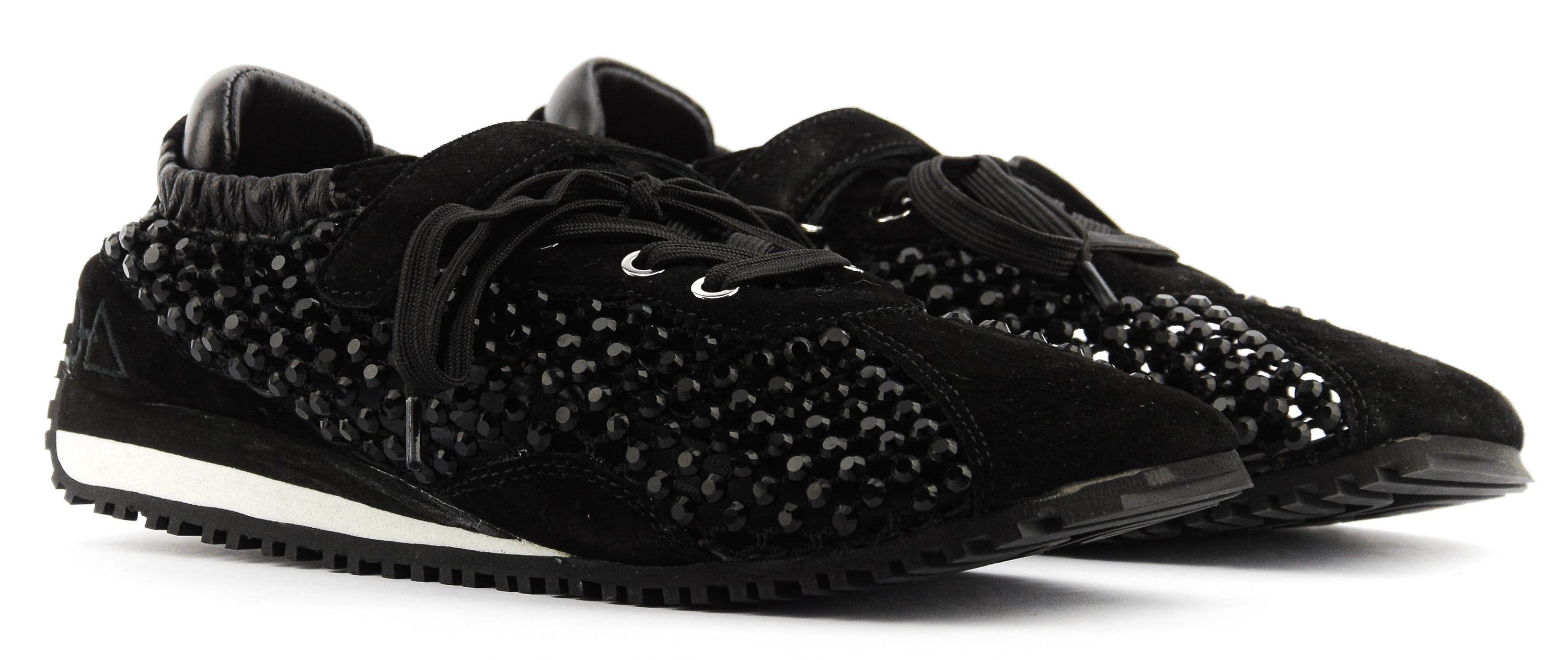LOAFER JACY CRYSTAL SNEAKER BLACK