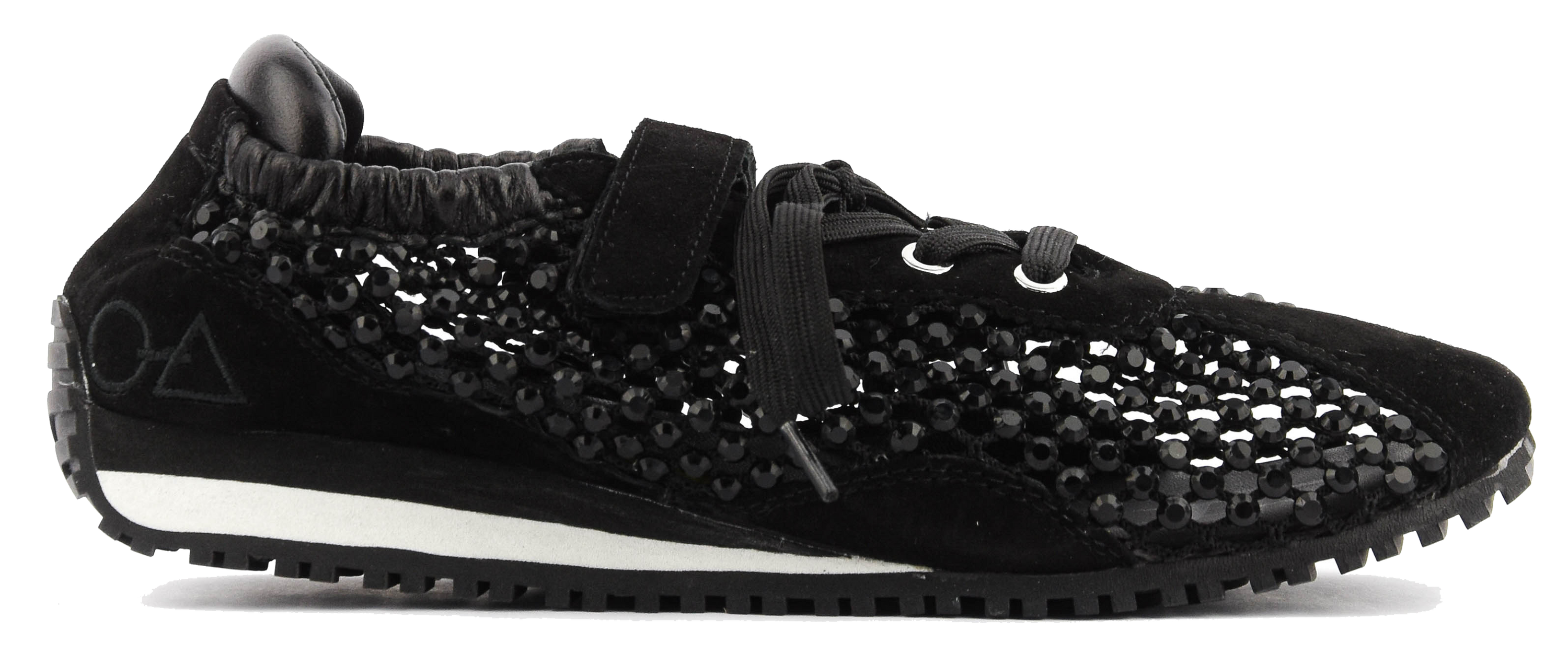 LOAFER JACY CRYSTAL SNEAKER BLACK