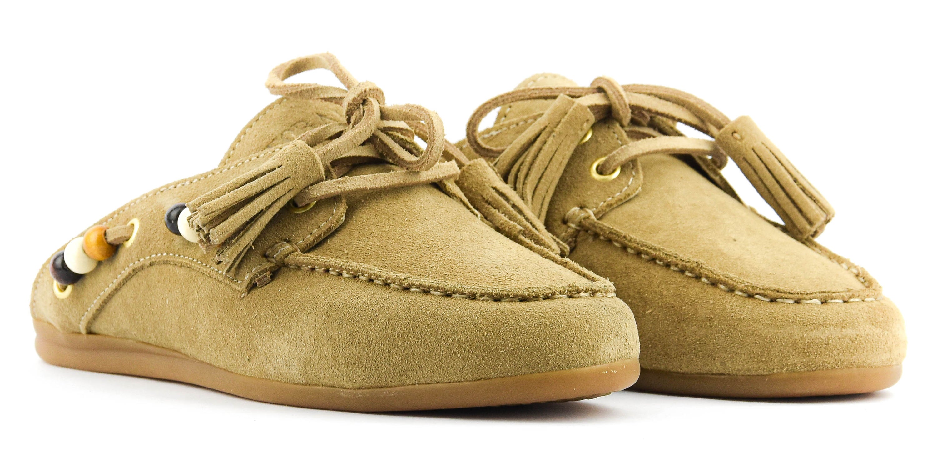 TORAL BOAT LOAFER MULE SAND