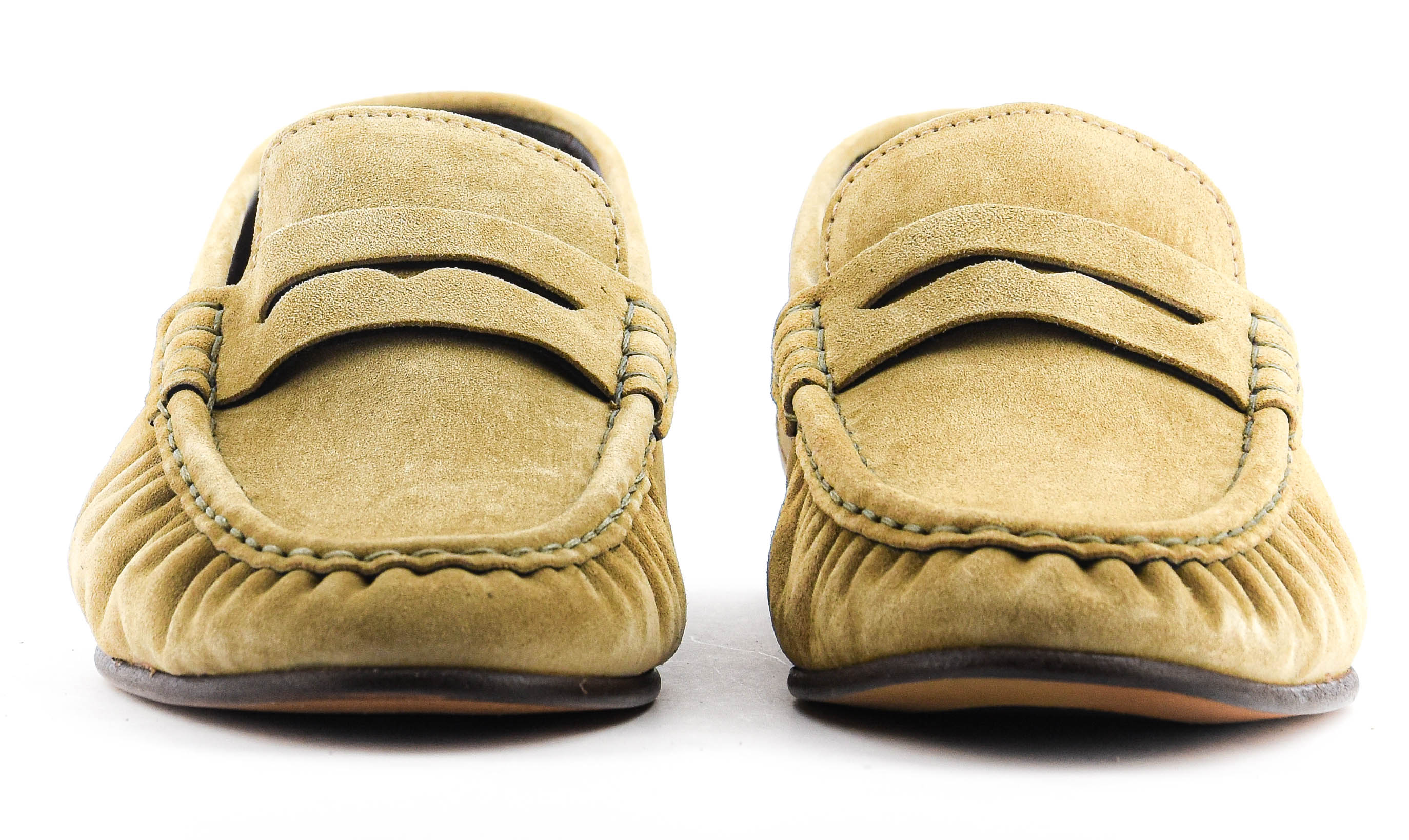 POSA PENNY LOAFER WRINKLE LIGHT TAUPE