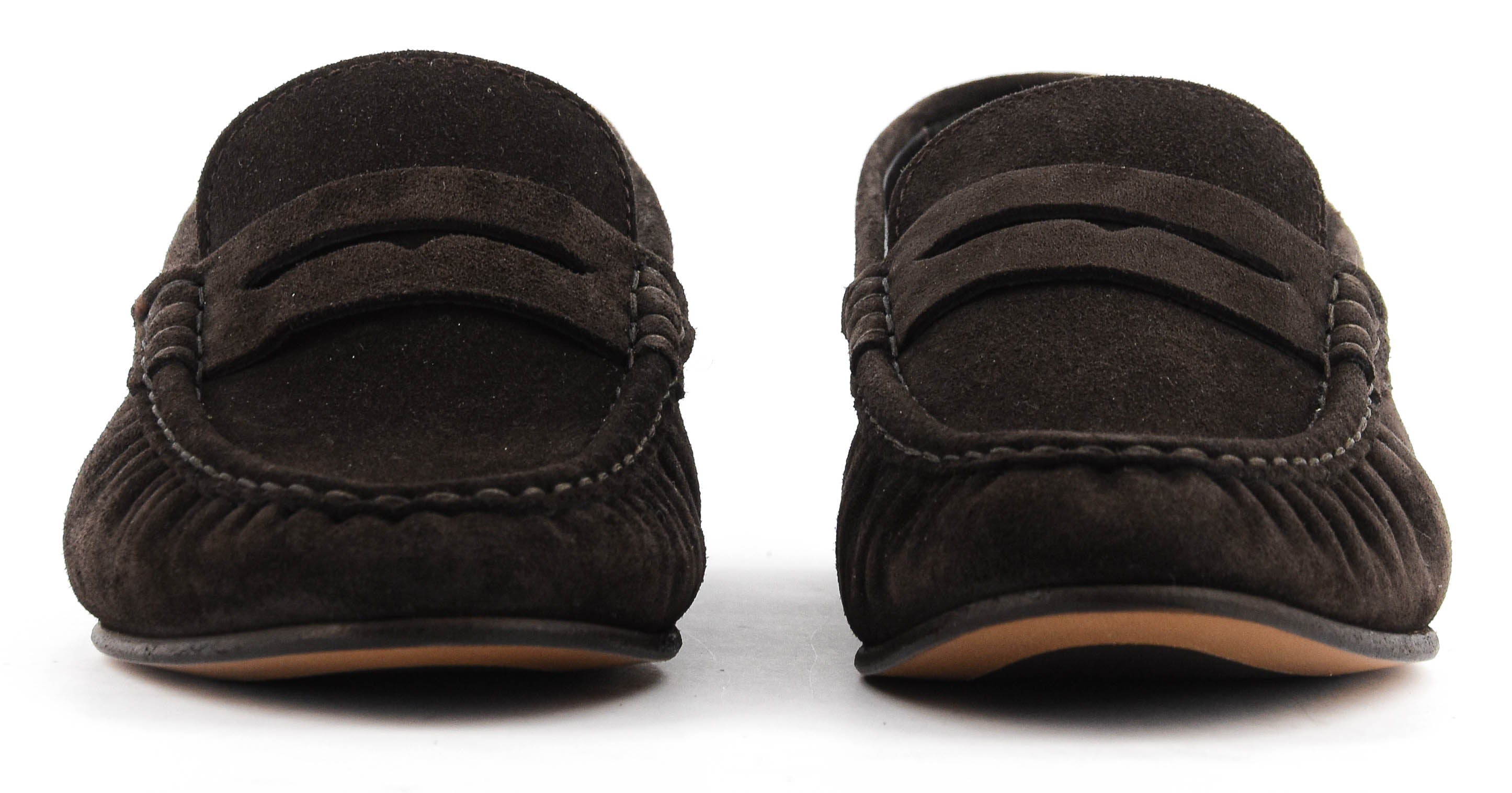 POSA PENNY LOAFER WRINKLE DARK BROWN